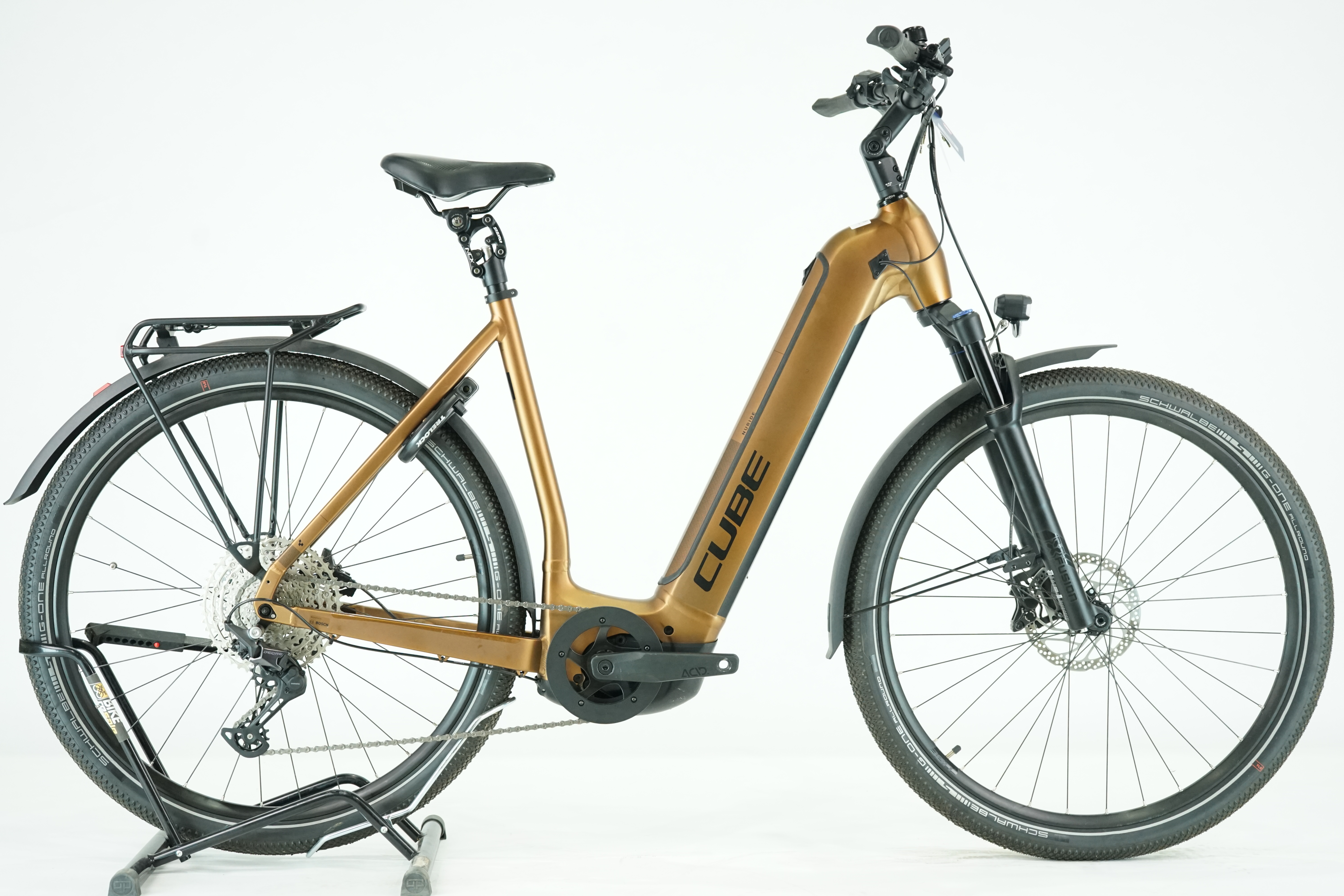 Cube Nuride Hybrid EXC 750 Allroad 2023 - Trekking E Bike - 750 Wh - 28 Zoll - Tiefeinsteiger 