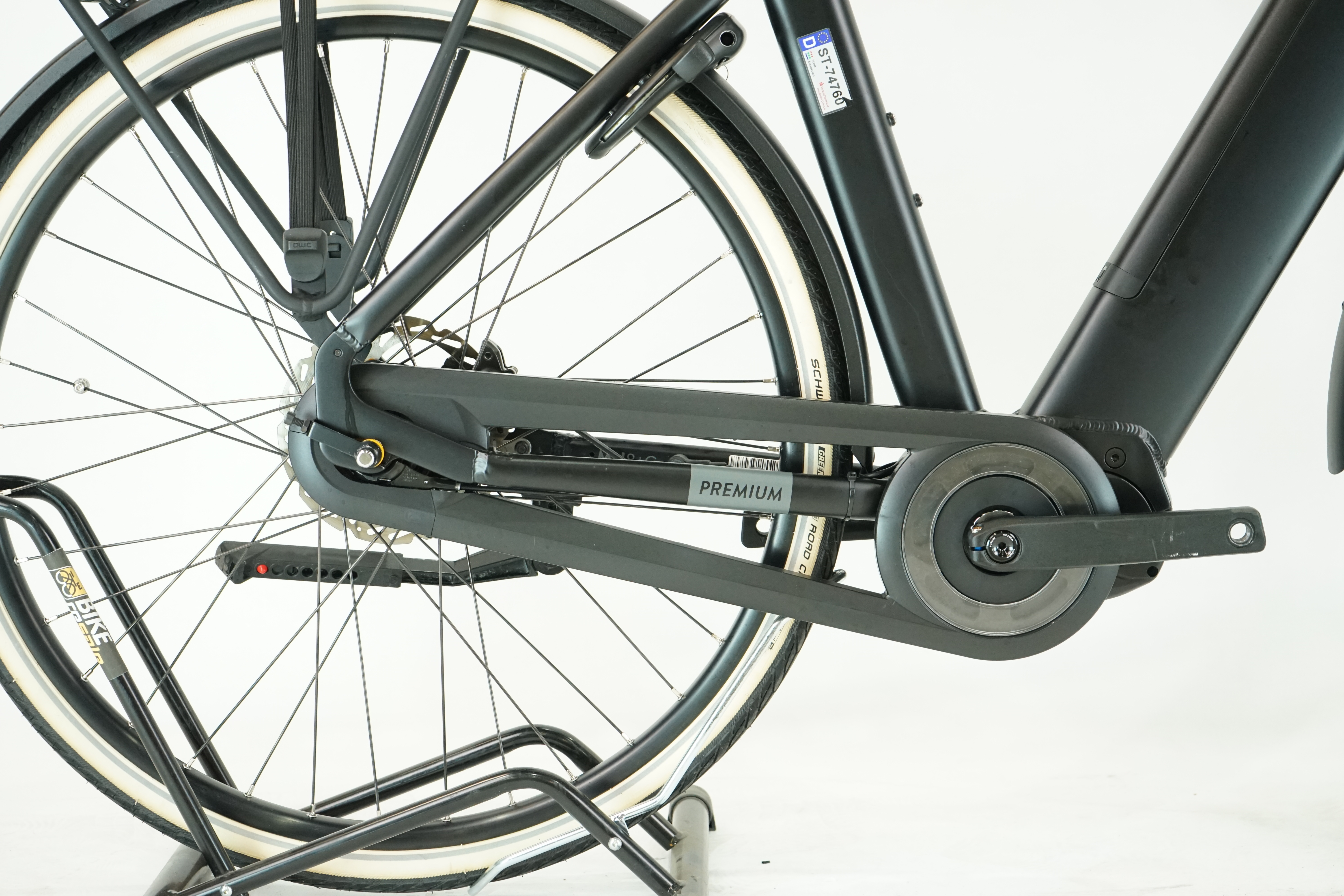 Qwic iMN8+C 2023 - City E Bike - 540 Wh - Rücktritt - Diamant