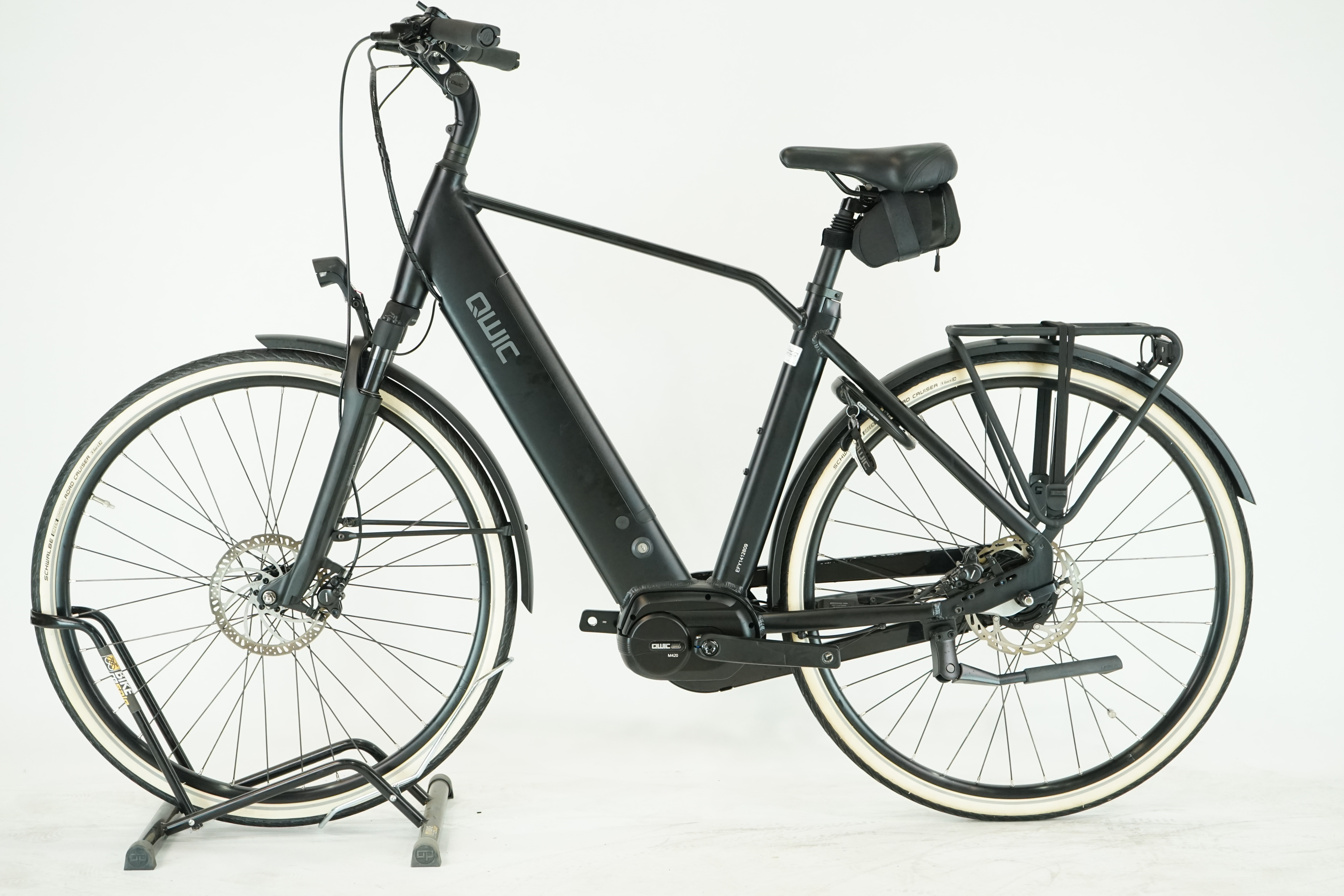Qwic iMN8+C 2023 - City E Bike - 540 Wh - Rücktritt - Diamant