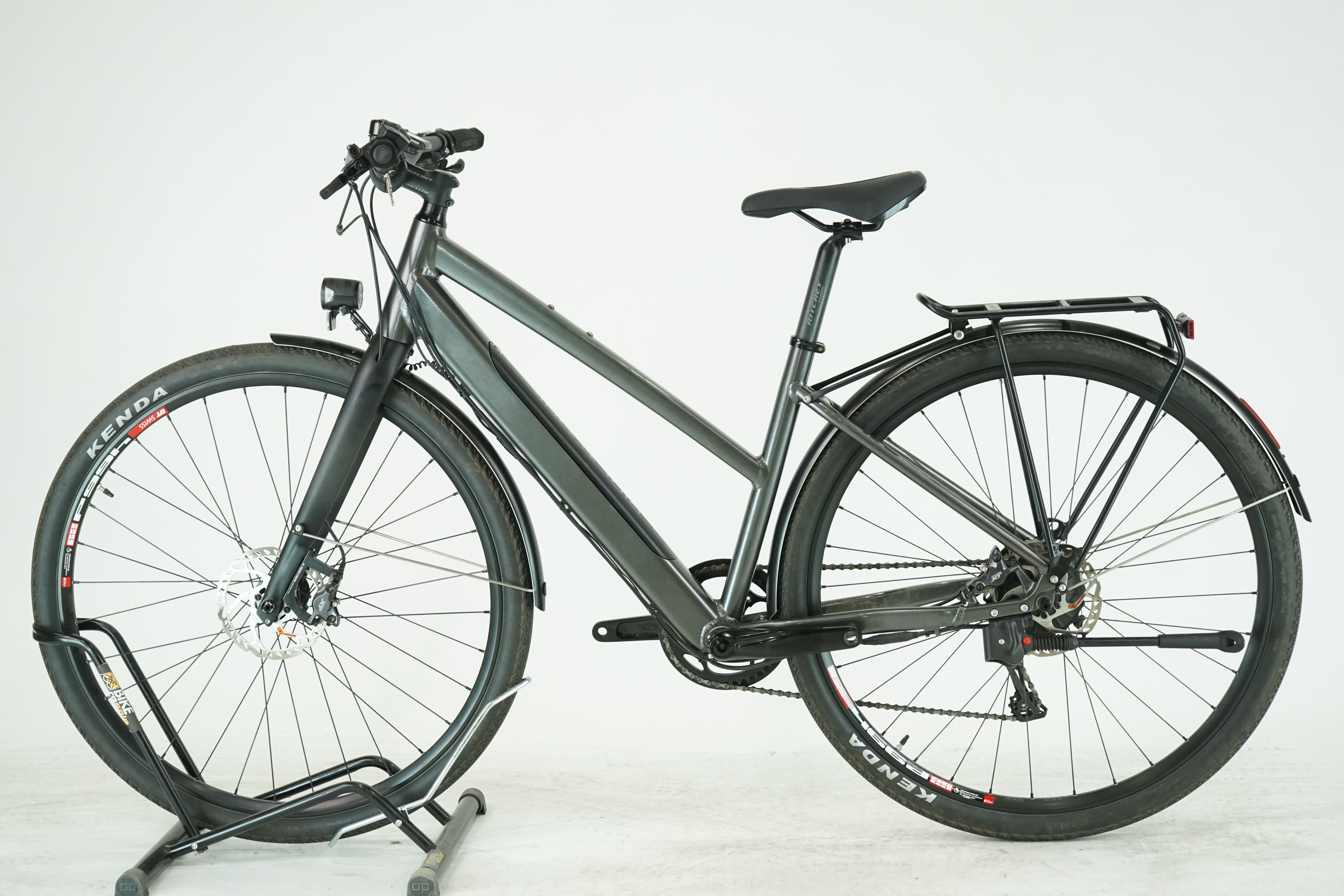 Ridetronic Model 2 Luca S Premium Complete 2022 - Trekking E Bike - 247 Wh - Trapez