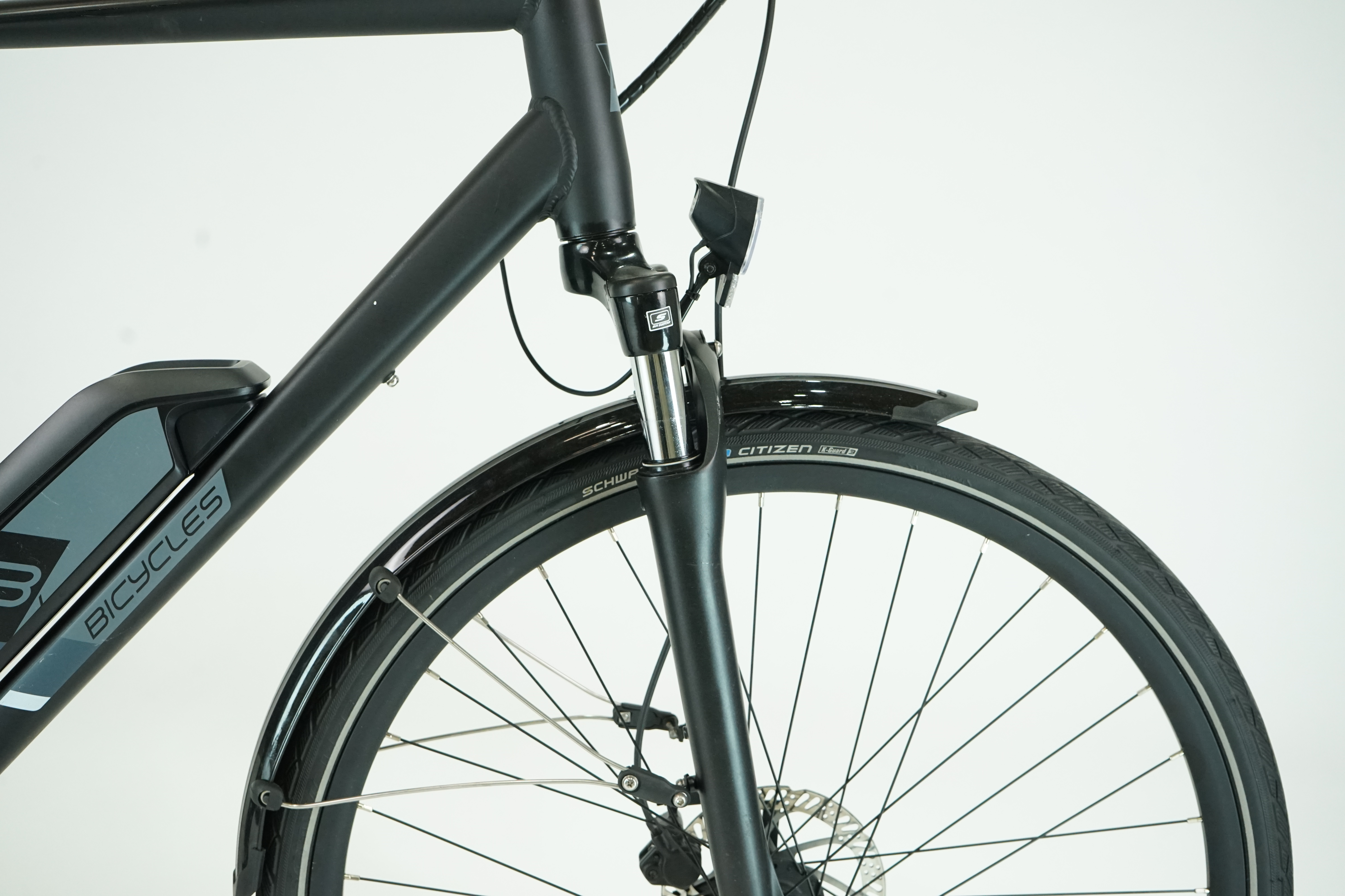 BICYCLES Porto 9.4 2020 - Trekking E Bike - 400 Wh - Diamant - 28 Zoll