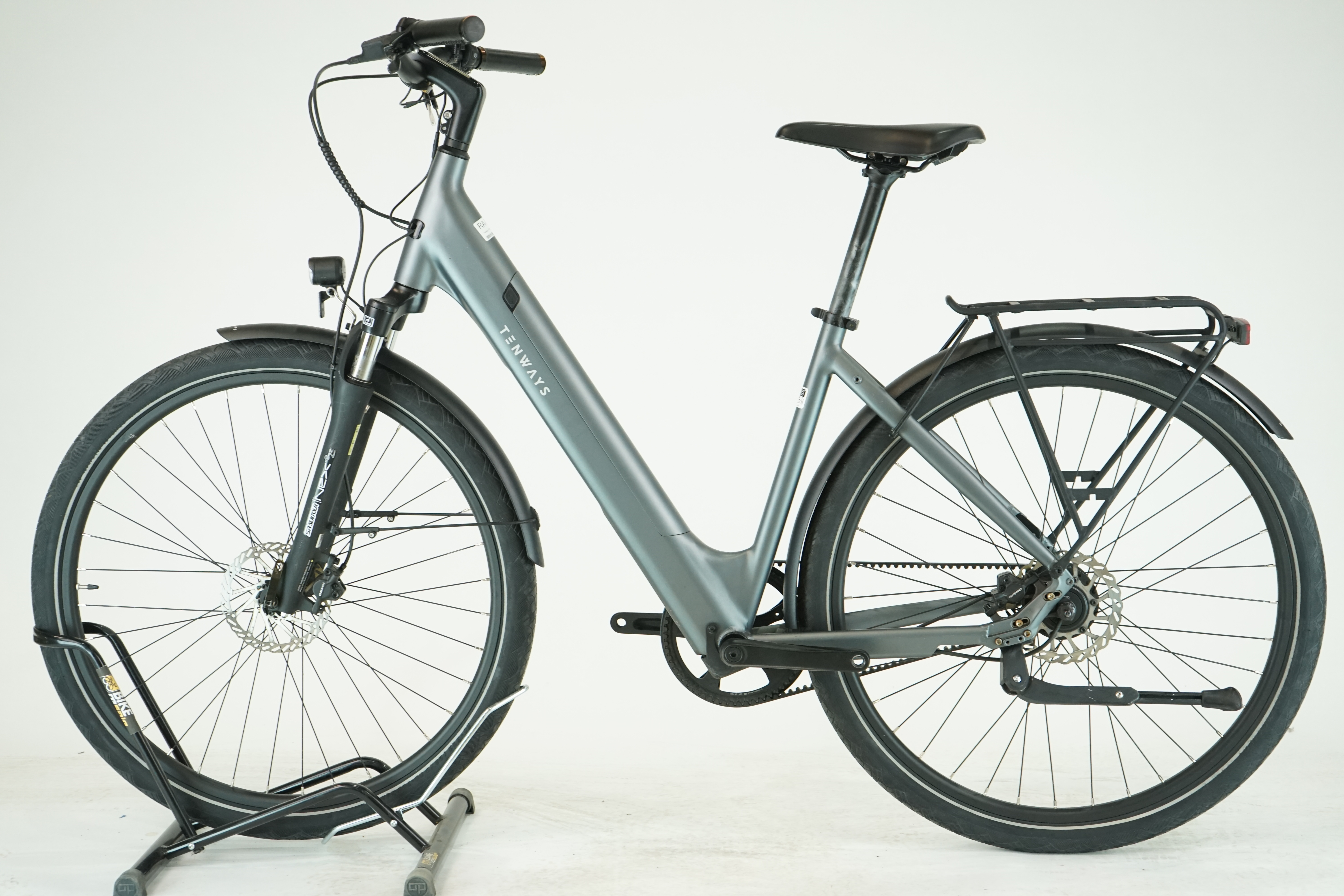 Tenways CGO800S 2023 - City E Bike - 374 Wh - Riemen - Tiefeinstieg