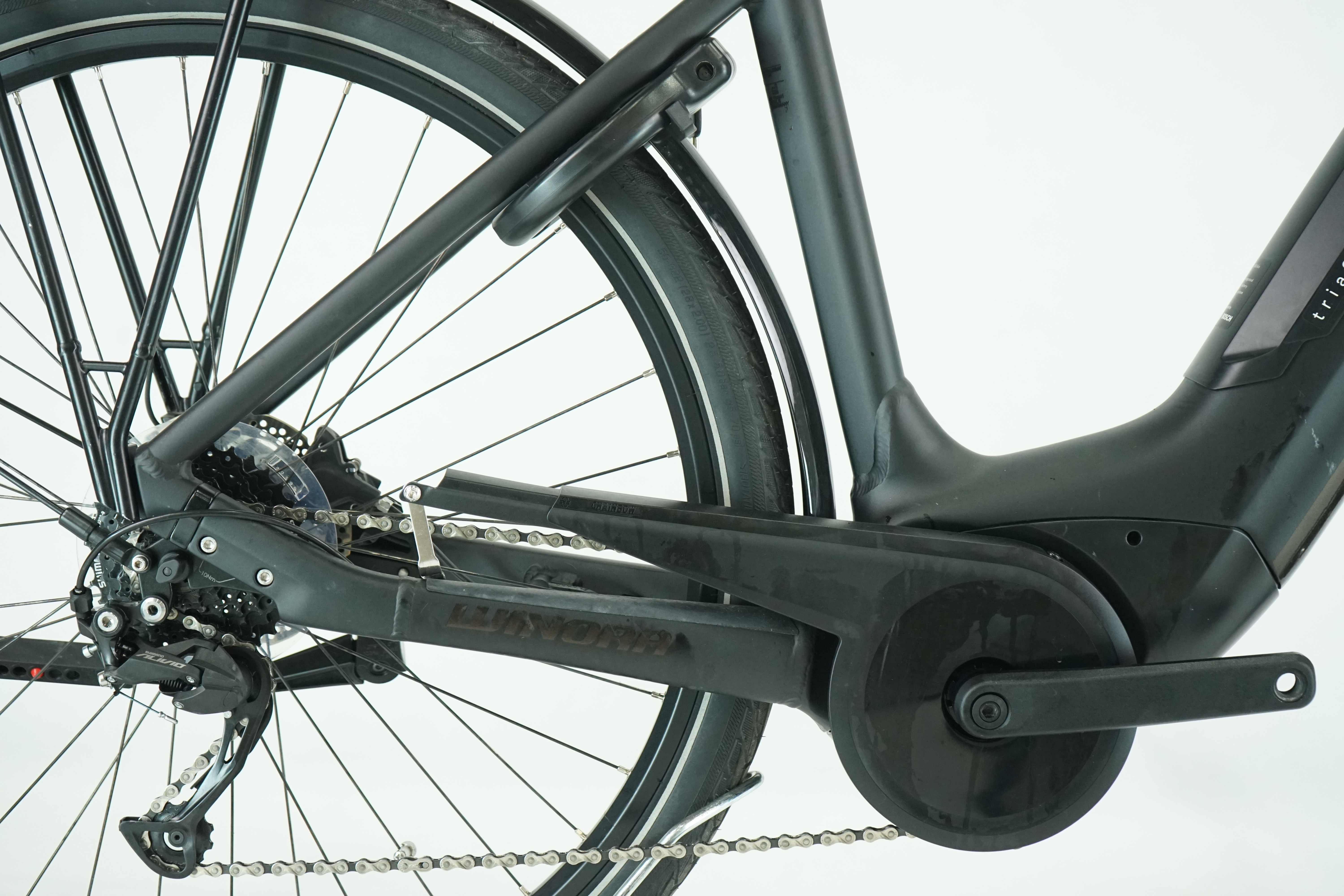 Winora Tria 9 2022 - Trekking E Bike - 500 Wh - Tiefeinsteiger