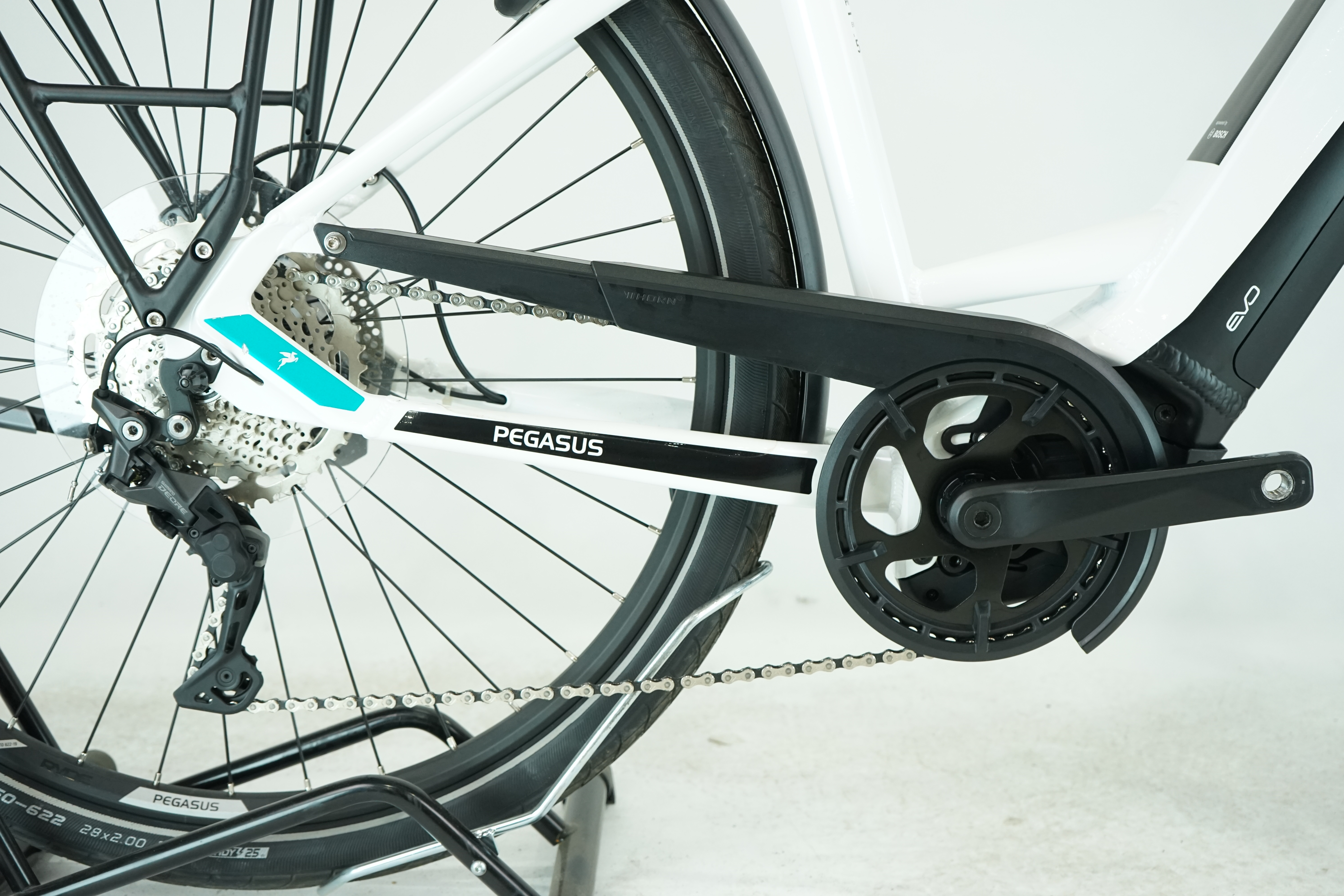 Pegasus Premio Evo 10 Lite 2022 - Trekking E Bike - 625 Wh - Tiefeinsteiger