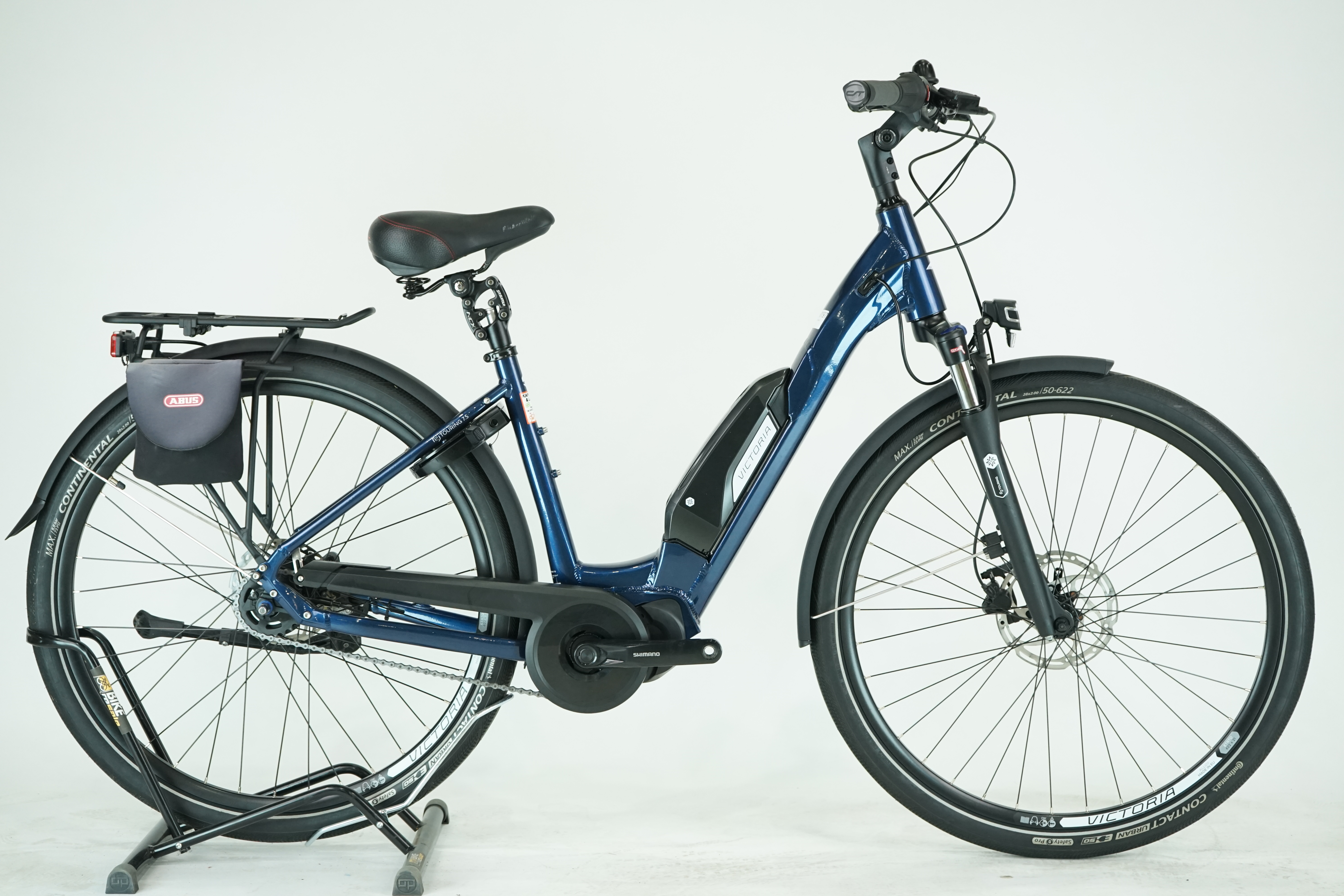 Victoria E-Touring 7.5 2022 - City E Bike - 418 Wh - Tiefeinsteiger