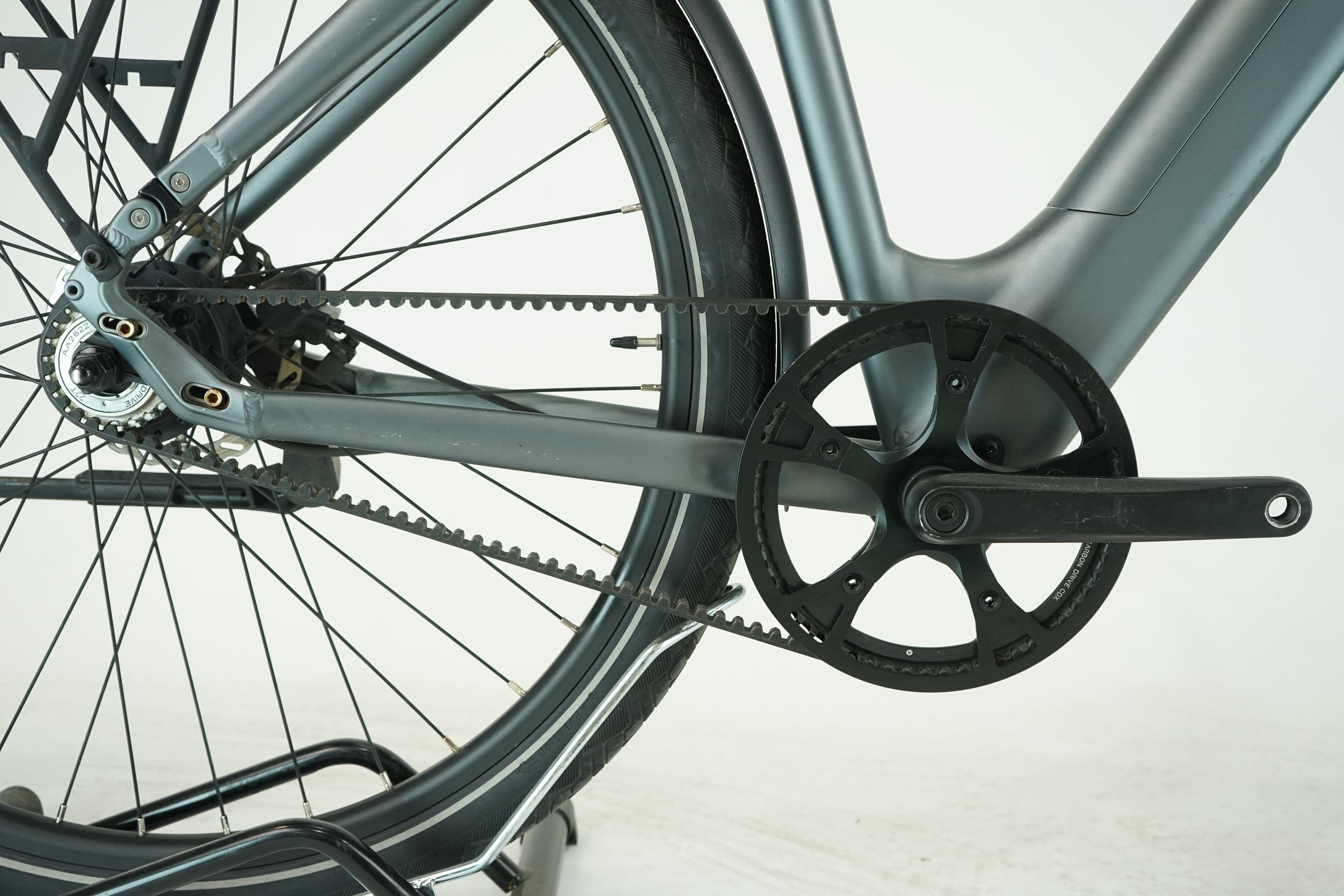 Tenways CGO800S 2023 - City E Bike - 374 Wh - Riemen - Tiefeinstieg