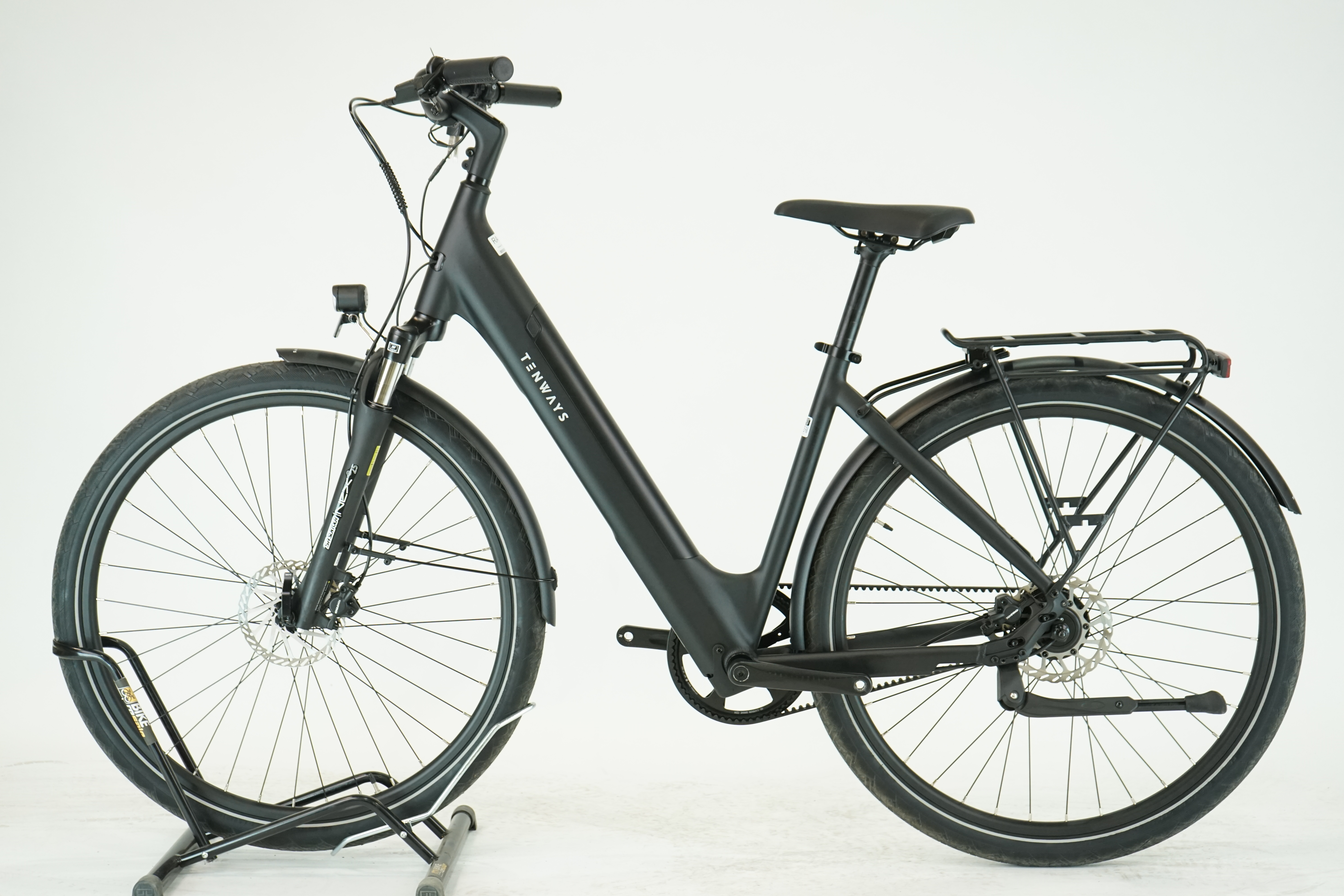 Tenways CGO800S 2021 - City E Bike - 343 Wh - Riemen - Tiefeinstieg