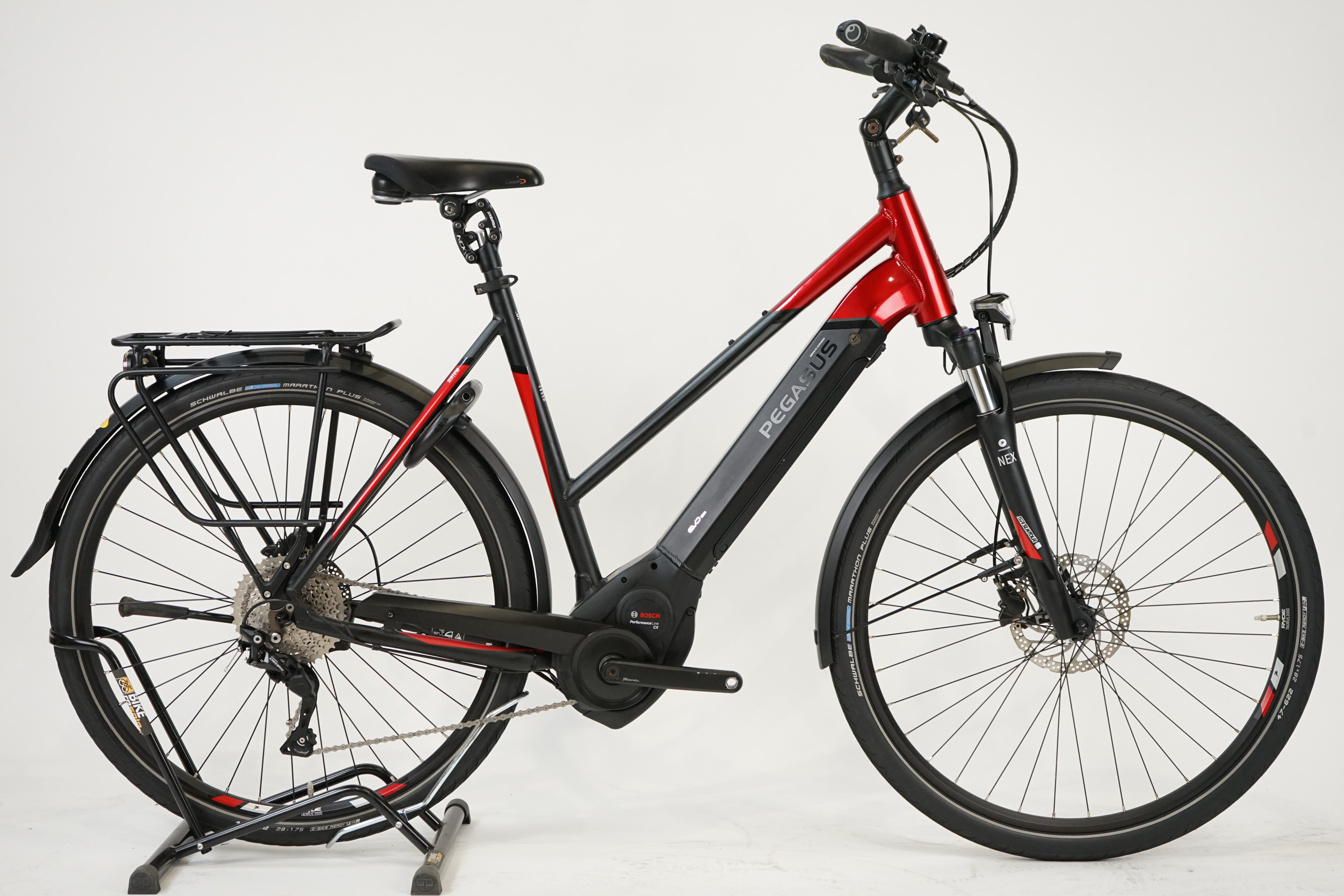 Pegasus Premio Evo 10 2019 - Trekking E Bike - 500 Wh - Trapez