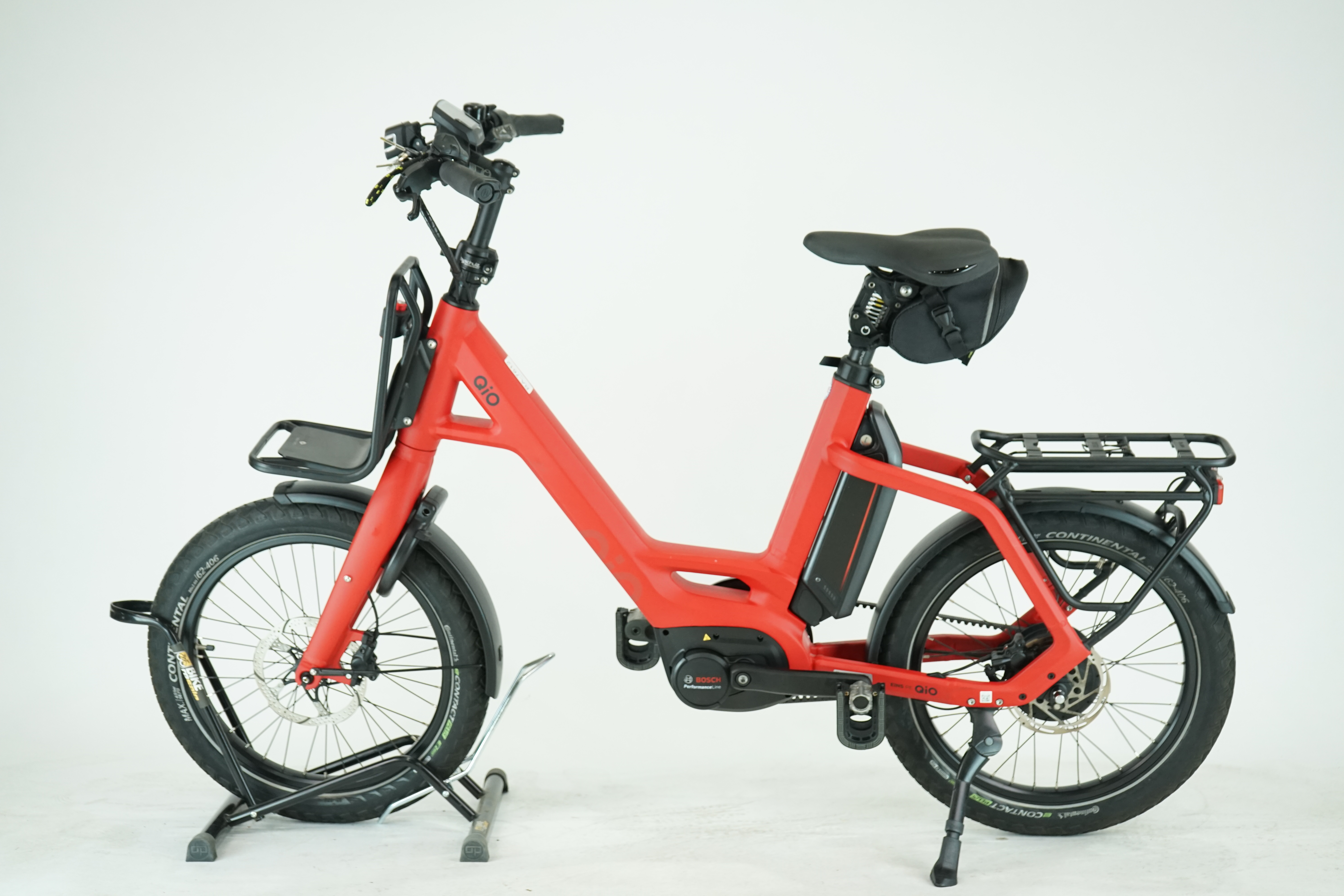 QIO Eins+ P-E 2022 - City/Kompakt E Bike - Riemen - 500 Wh - 20 Zoll