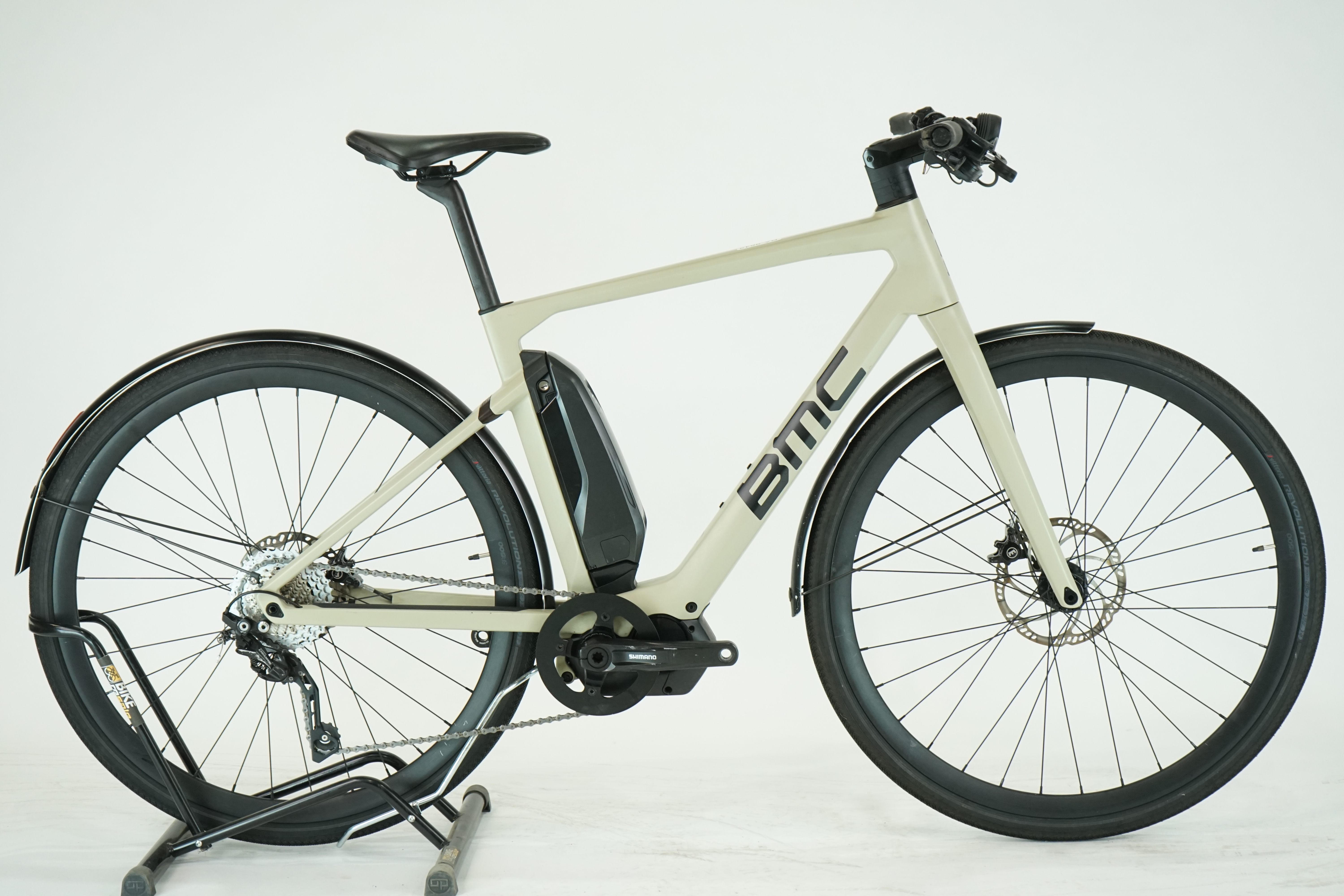 BMC Alpenchallenge AMP CITY ONE 2021 - Fitness E Bike - 504 Wh - Carbon - Diamant