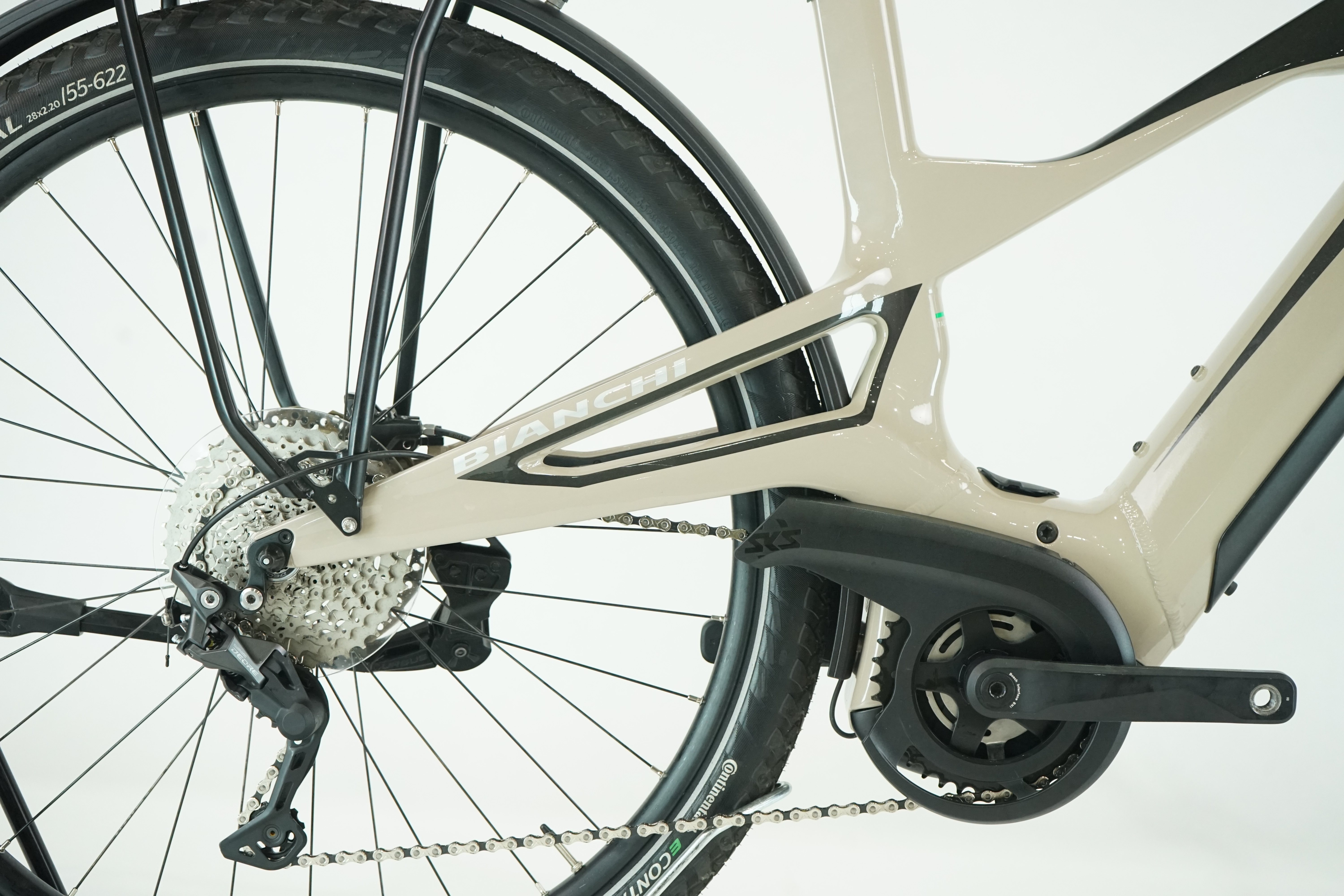 Bianchi E-VERTIC T TYPE 2023 - Trekking E Bike - 500 Wh - Damen Sport