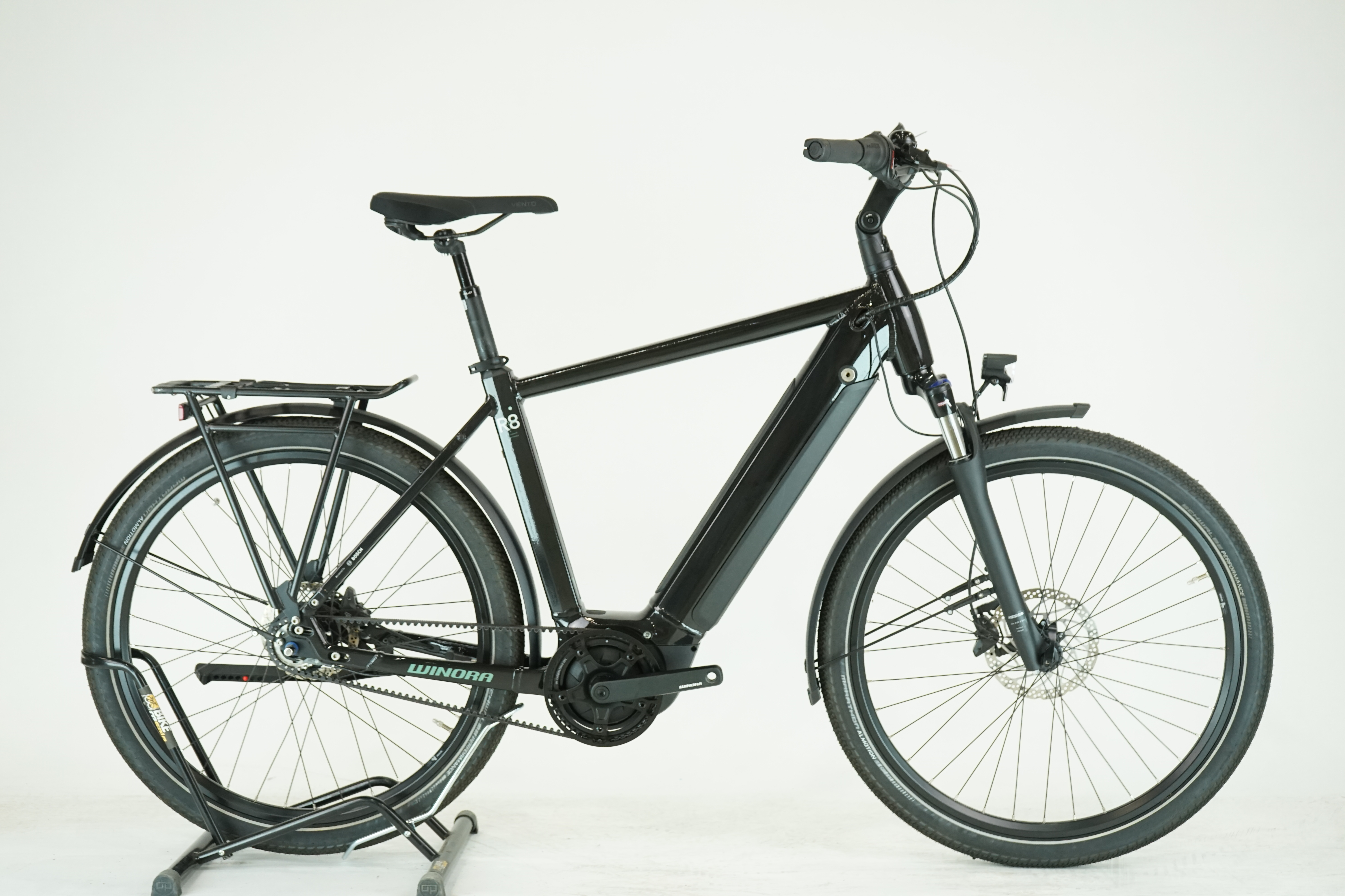 Winora Sinus R8f 2022 - City E Bike - 625 Wh - Riemen - 27,5 Zoll - Diamant