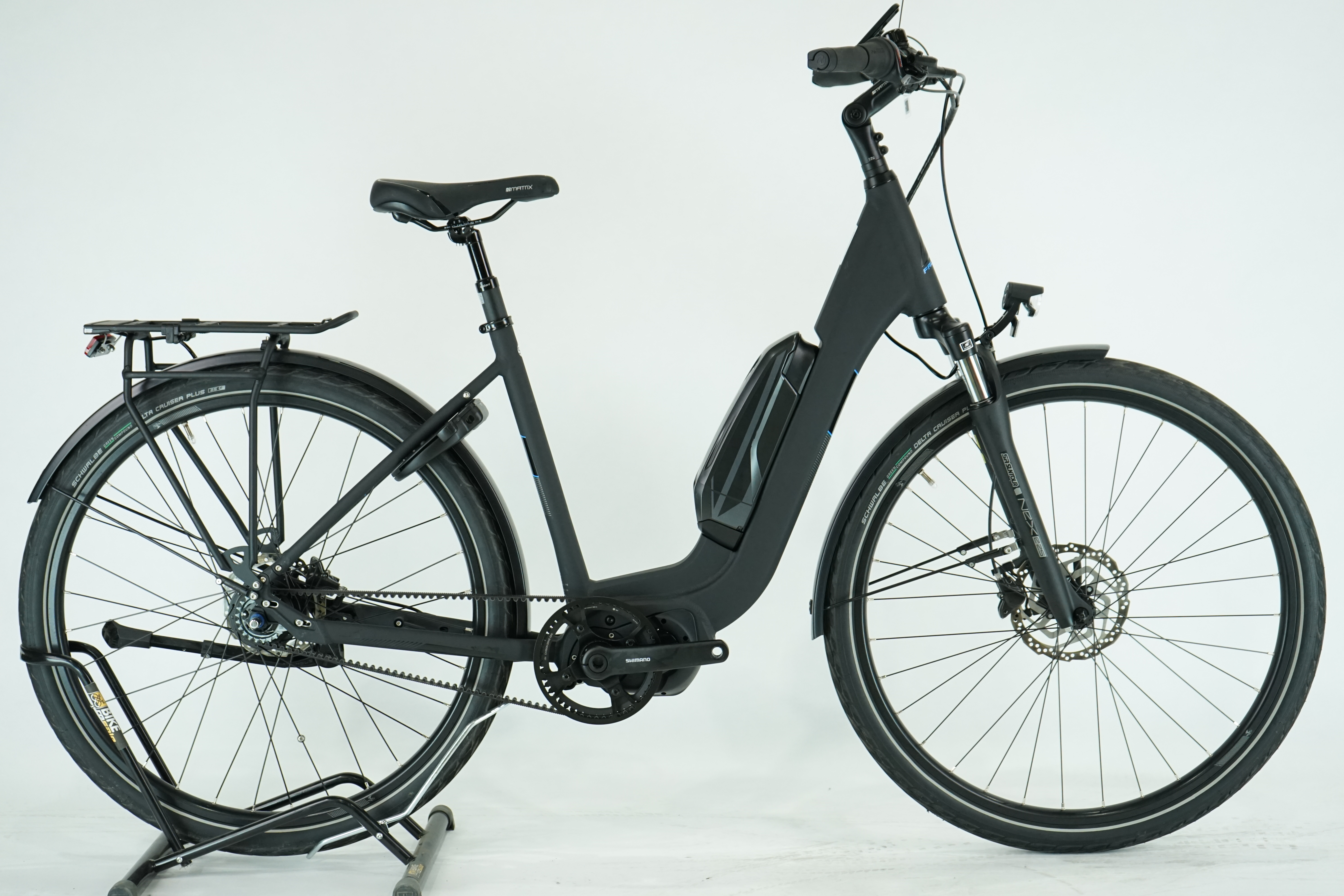 Falter E 8.3 FL 2022 - City E Bike - 418 Wh - Tiefeinsteiger - Aluminium - 28 Zoll