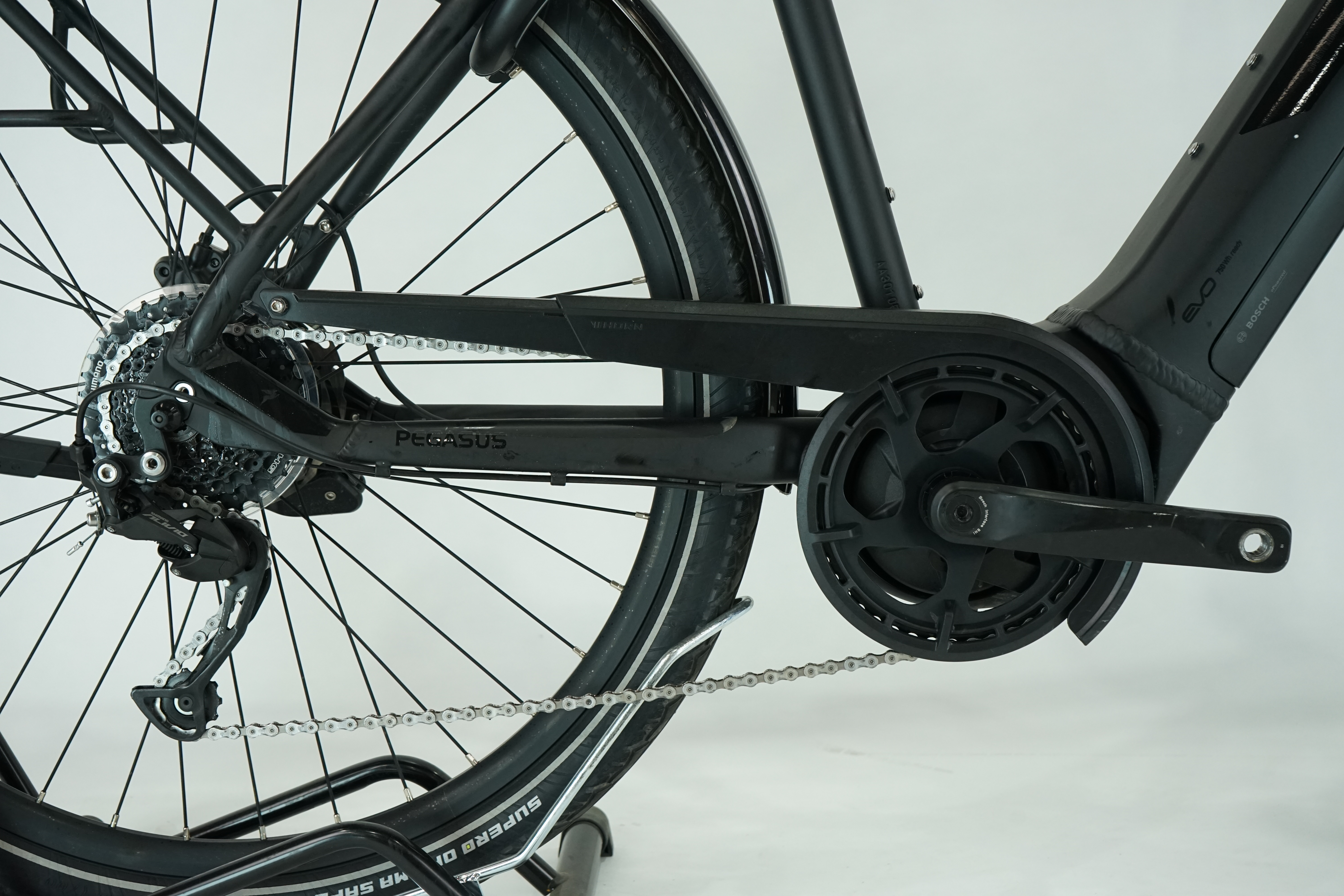 Pegasus Solero EVO 9 2023 - Trekking E Bike - 500 Wh - Diamant 