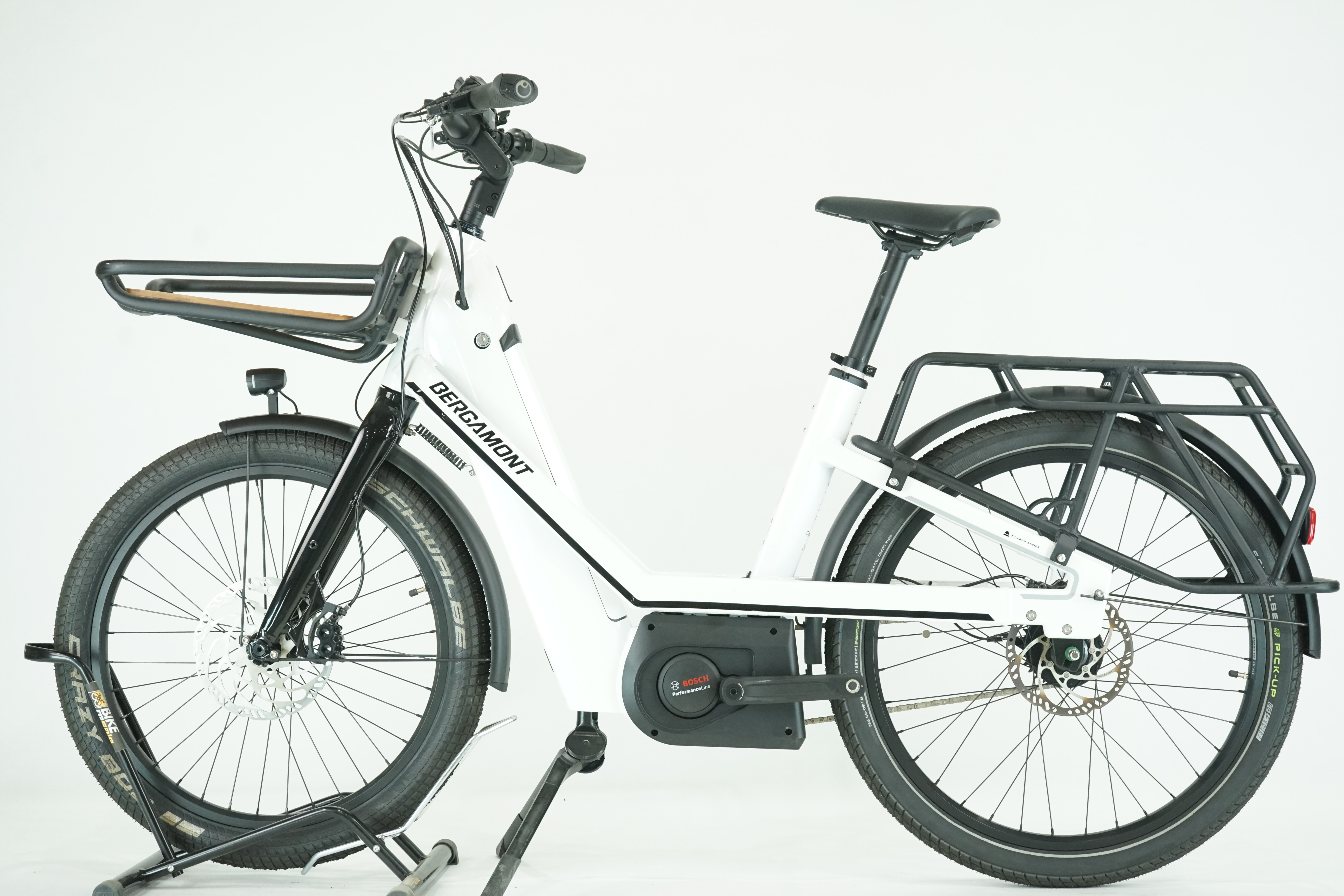 Bergamont E-Cargoville Bakery Expert 2023 - E Lastenrad - 500 Wh - 24/26 Zoll 