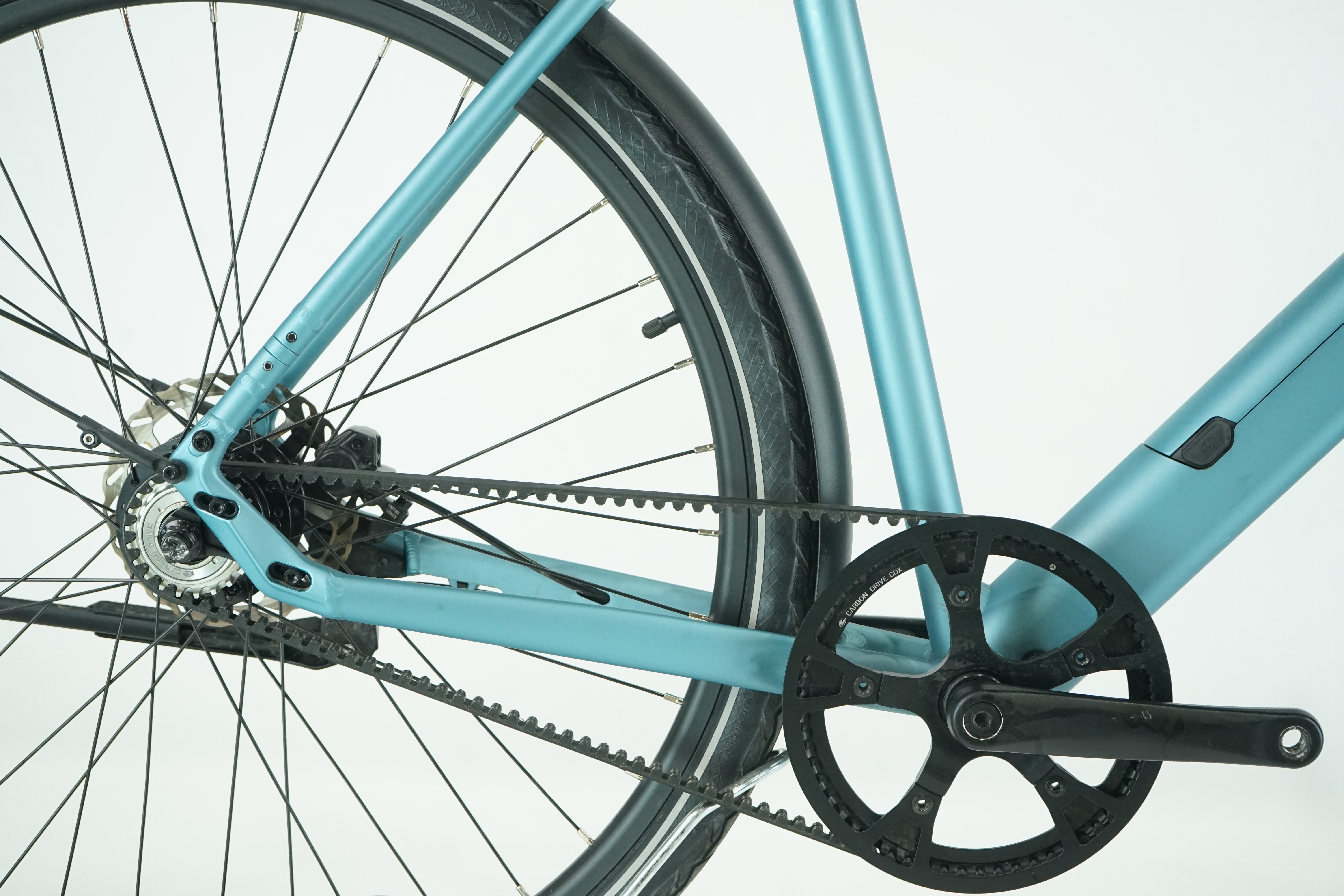 Tenways CGO600 PRO 2023 - City E Bike - 360 Wh - Riemen - Diamant