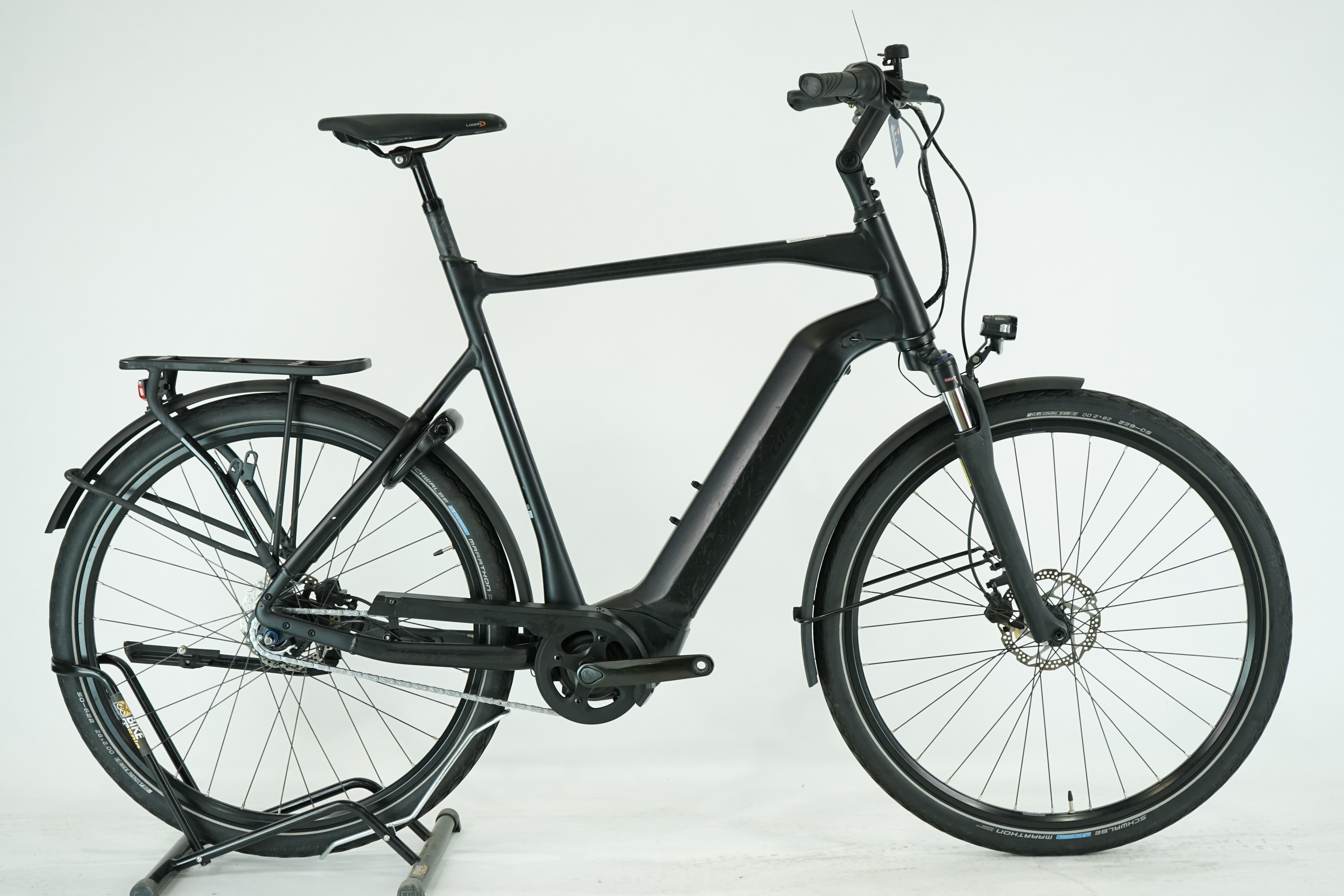 Giant DailyTour E+ 2 GTS 2021 - Trekking E Bike - 496 Wh - Diamant - Aluminium 