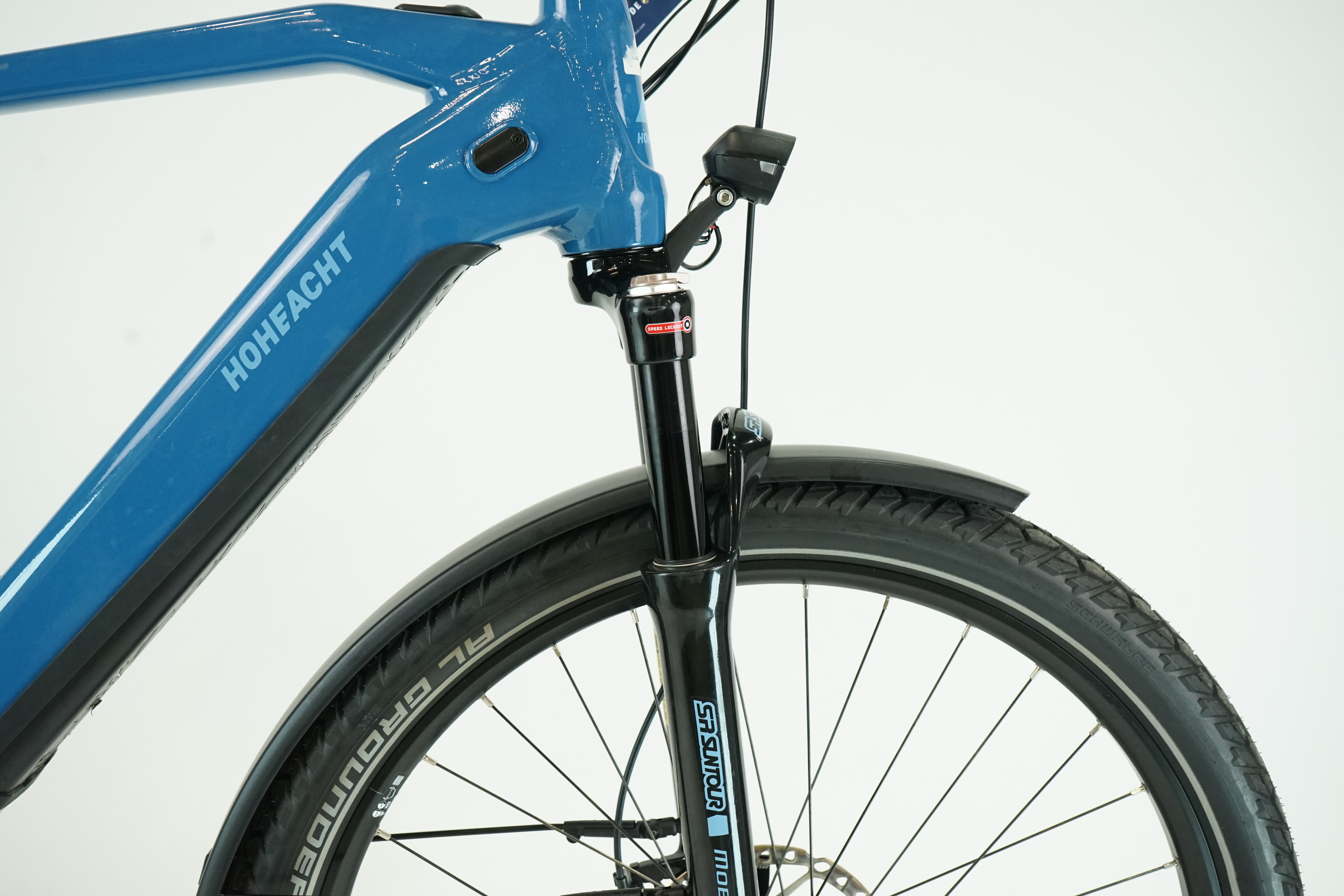 HOHE ACHT Pasio Tereno 2022 - Trekking E Bike - 630 Wh - Diamant - 27,5 Zoll