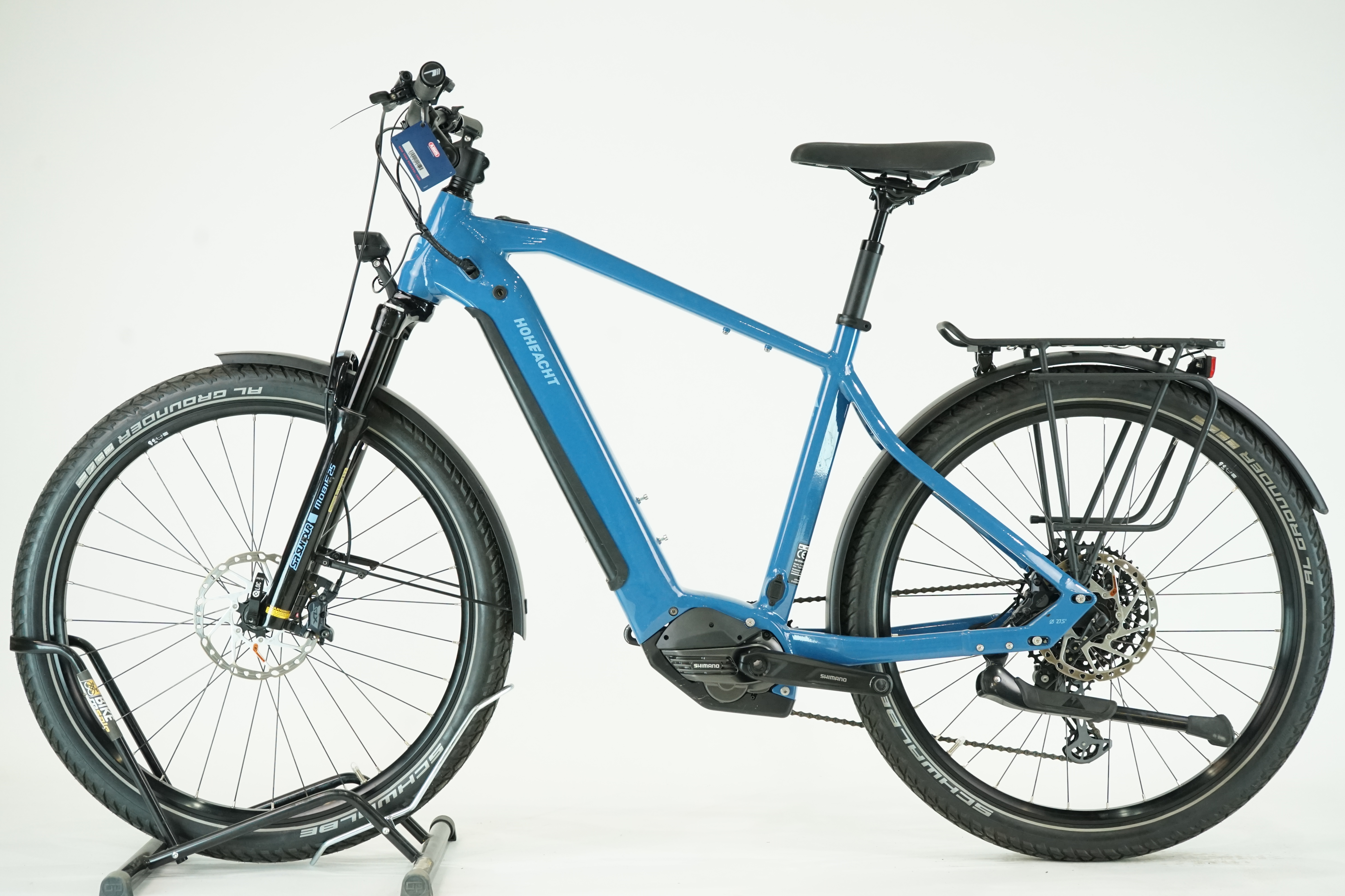 HOHE ACHT Pasio Tereno 2022 - Trekking E Bike - 630 Wh - Diamant - 27,5 Zoll