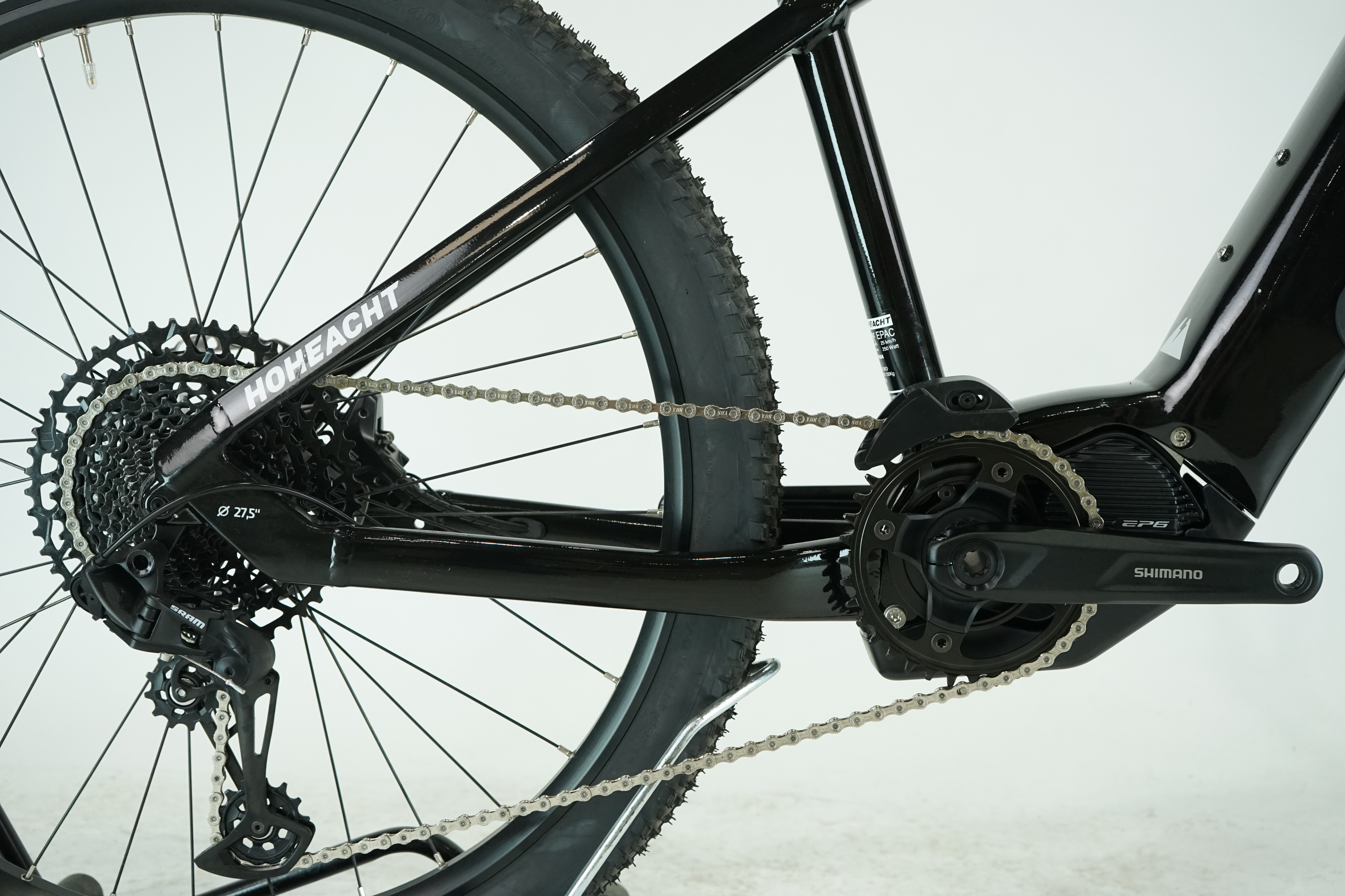 HoheAcht Sento Roko 2023 - Mountain E Bike - 630 Wh - 29/27,5 Zoll - Hardtail