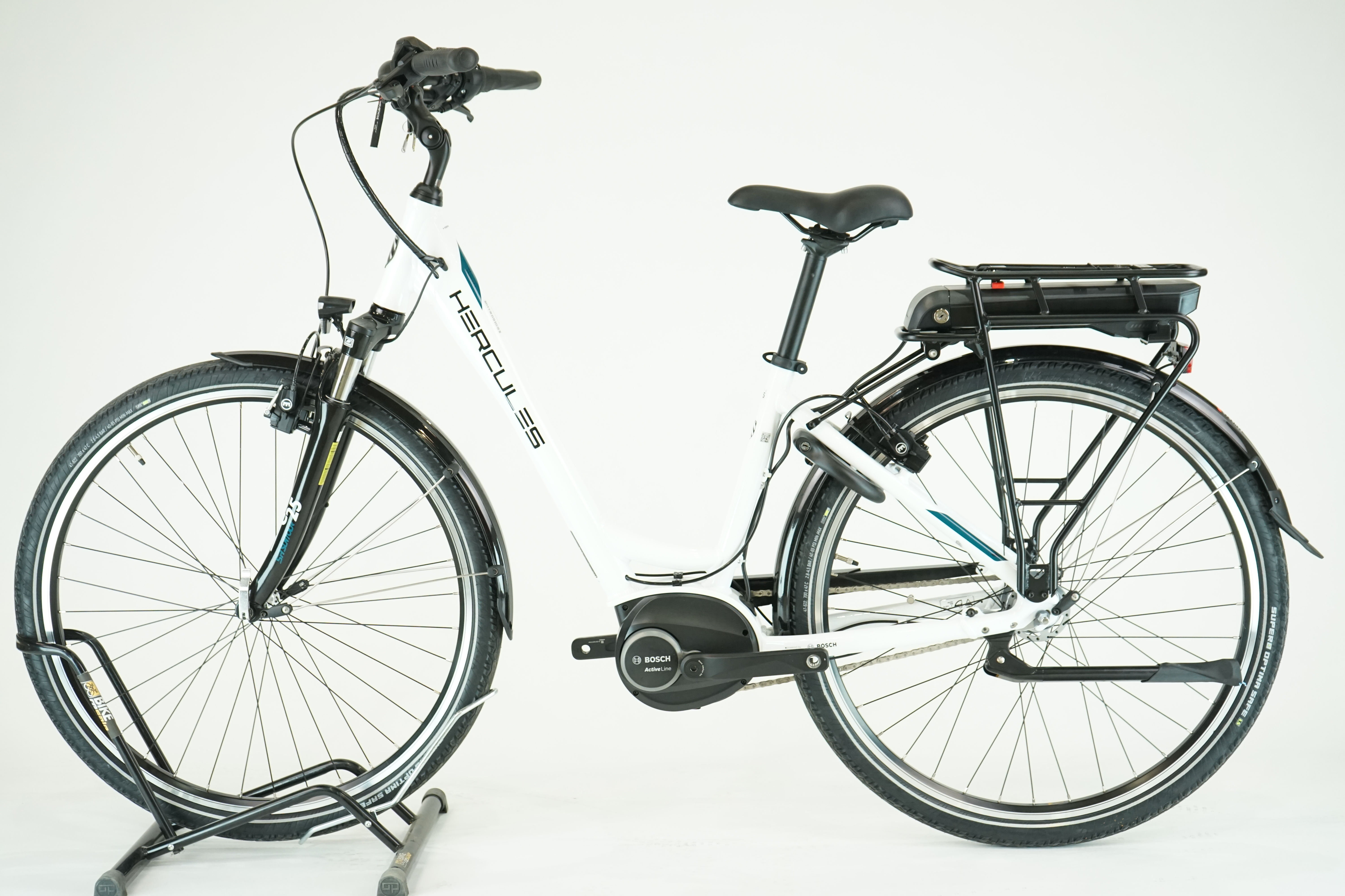 Hercules Robert/A R7 2023 - City E Bike - 500 Wh - Rücktritt - Tiefeinstieg