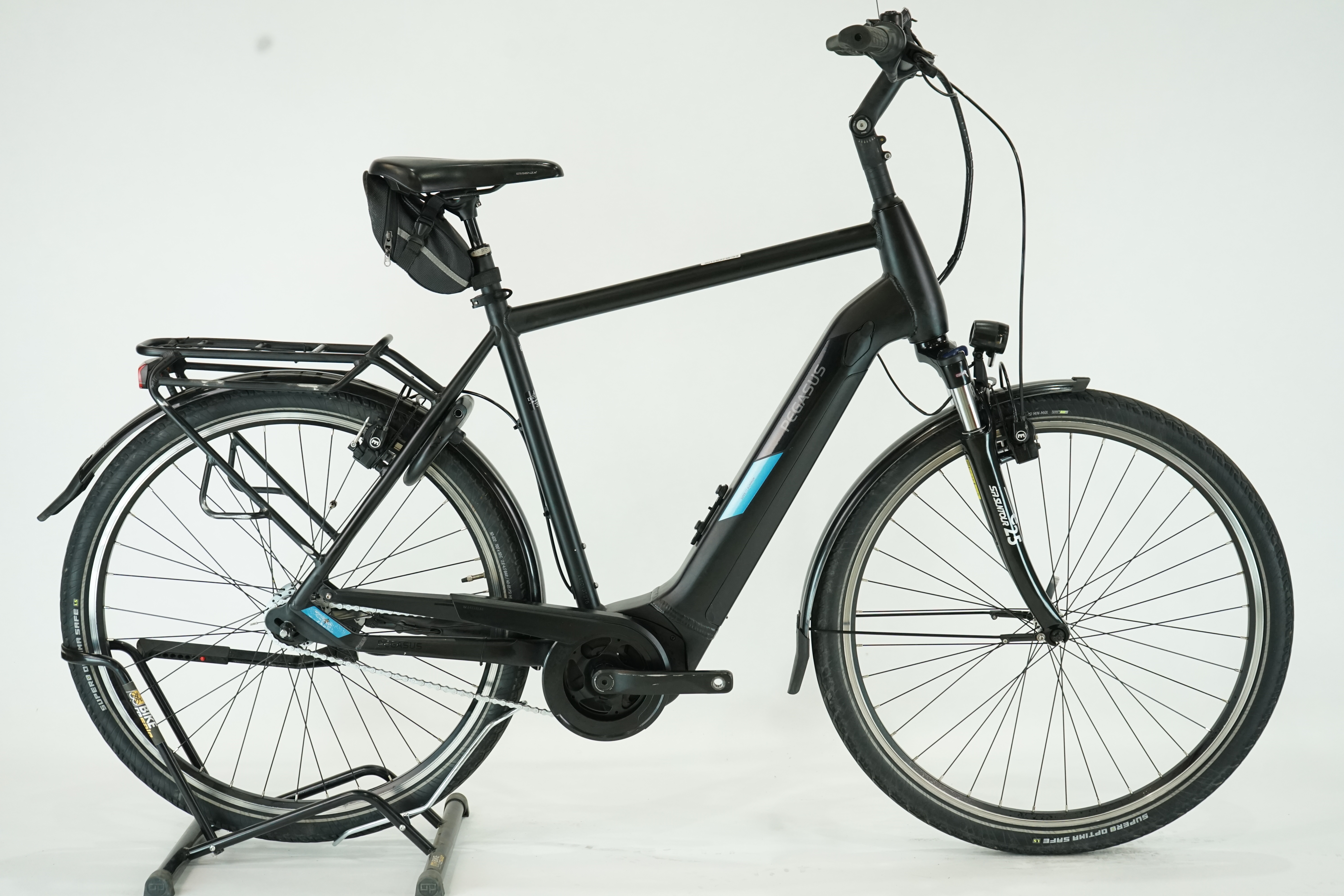 PEGASUS Solero Evo 7 R Plus 2022 - Trekking E Bike - 500 Wh - Diamant - 28 Zoll