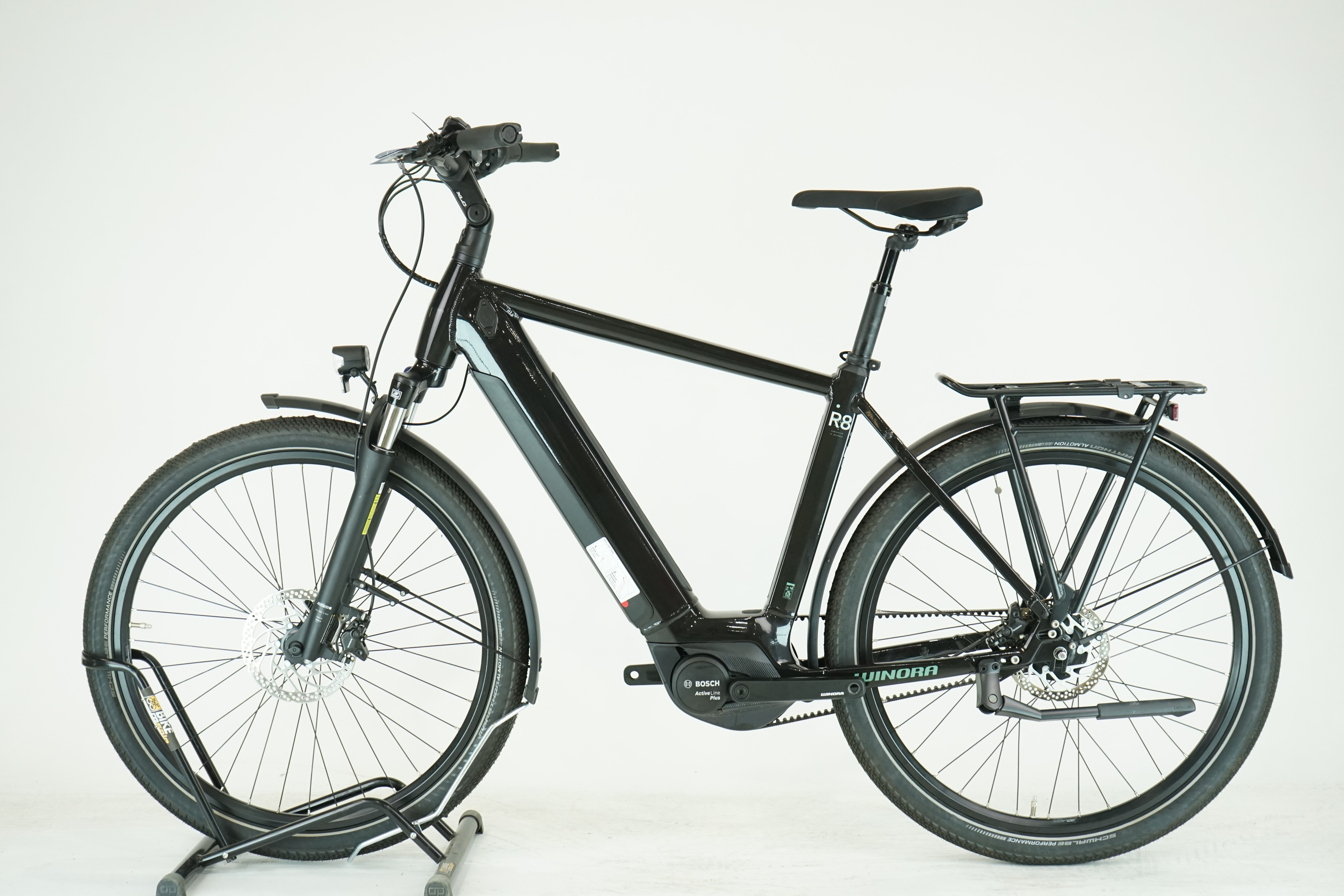 Winora Sinus R8f 2022 - City E Bike - 625 Wh - Riemen - 27,5 Zoll - Diamant