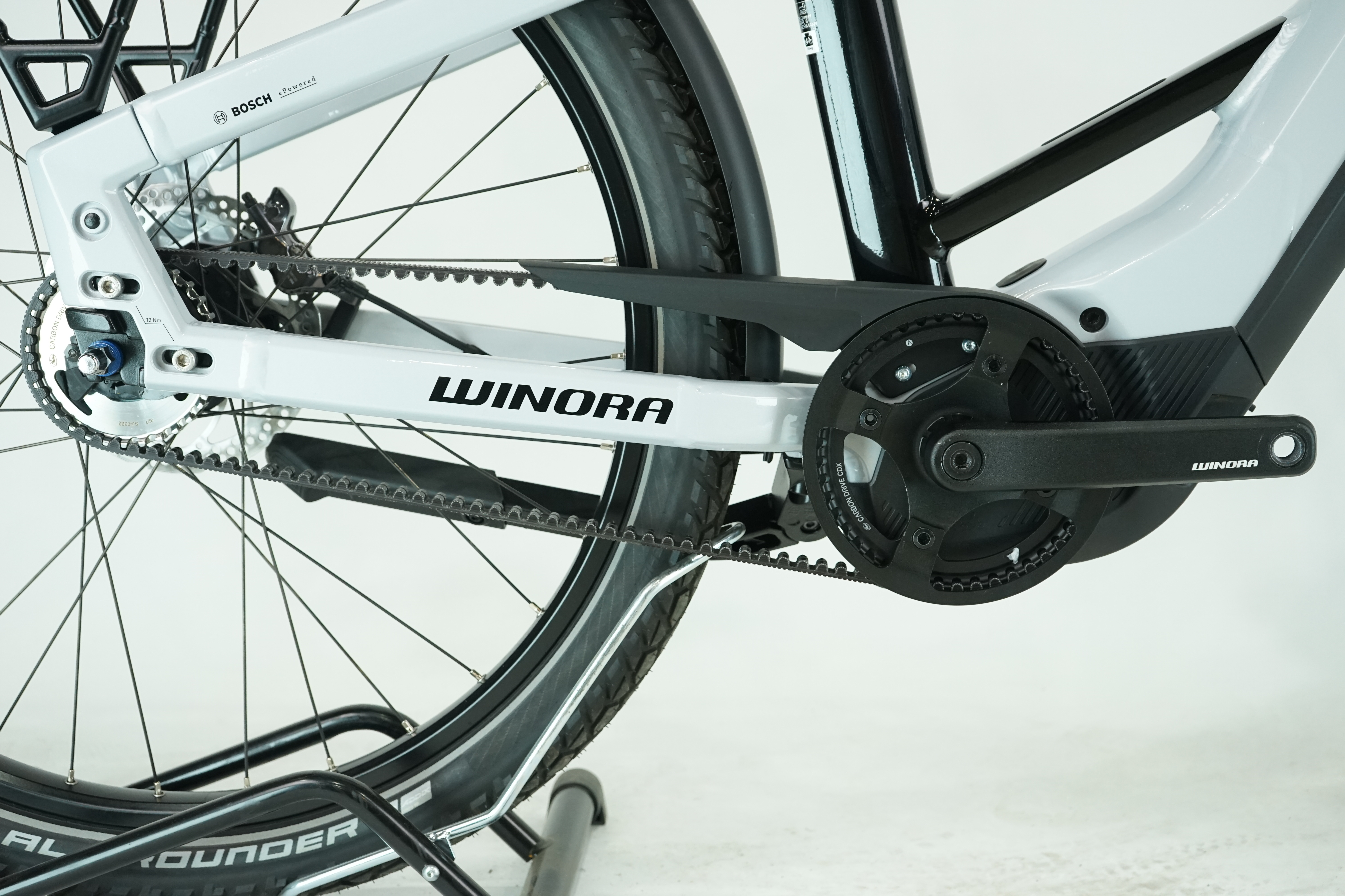 Winora Yakun R5 Pro 2024 - City E Bike - 750 Wh - Riemen - 27,5 Zoll - Tiefeinstieg