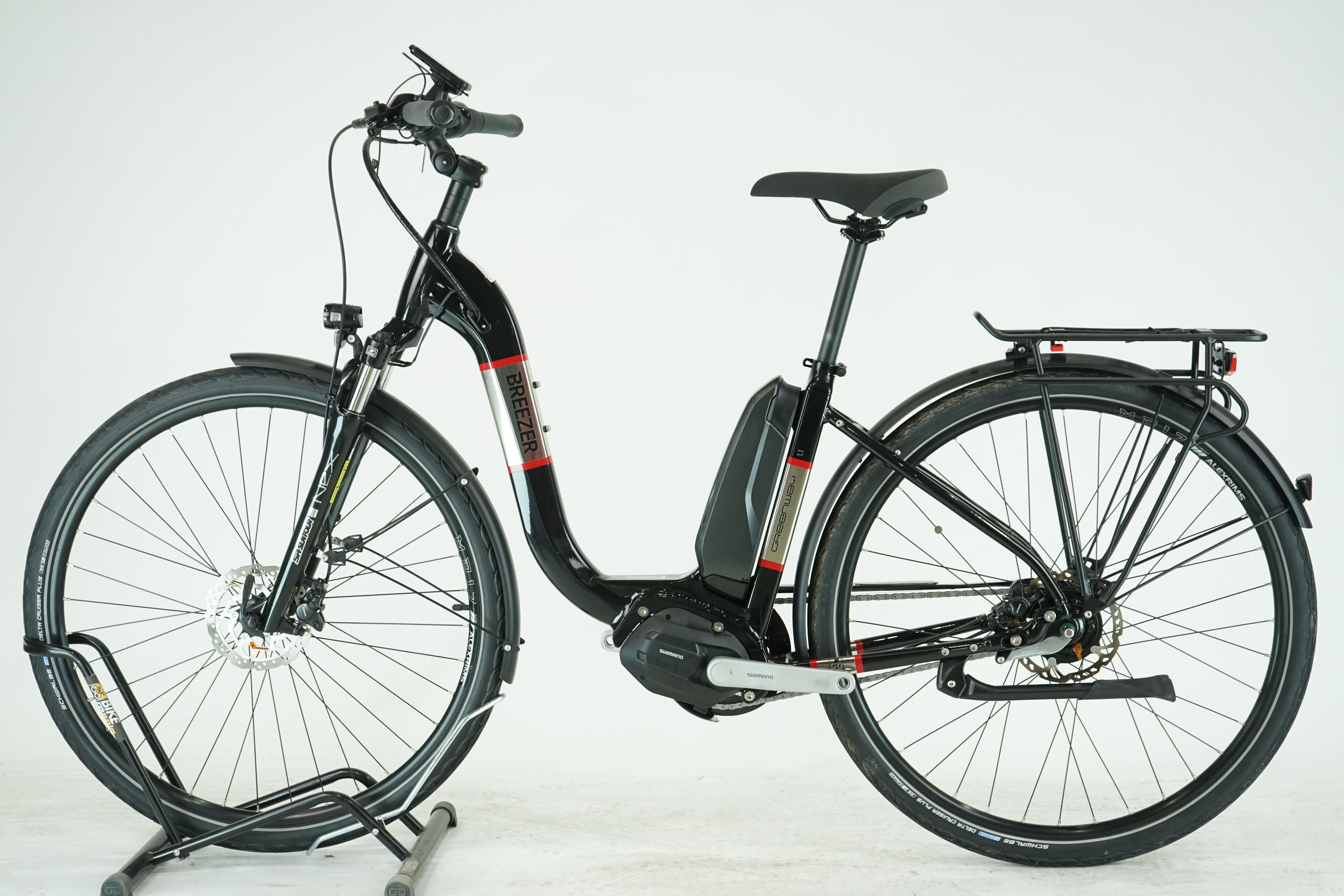 breezer Greenway + IG LS 1.1 2020 - City E Bike - 418 Wh - Tiefeinstieg