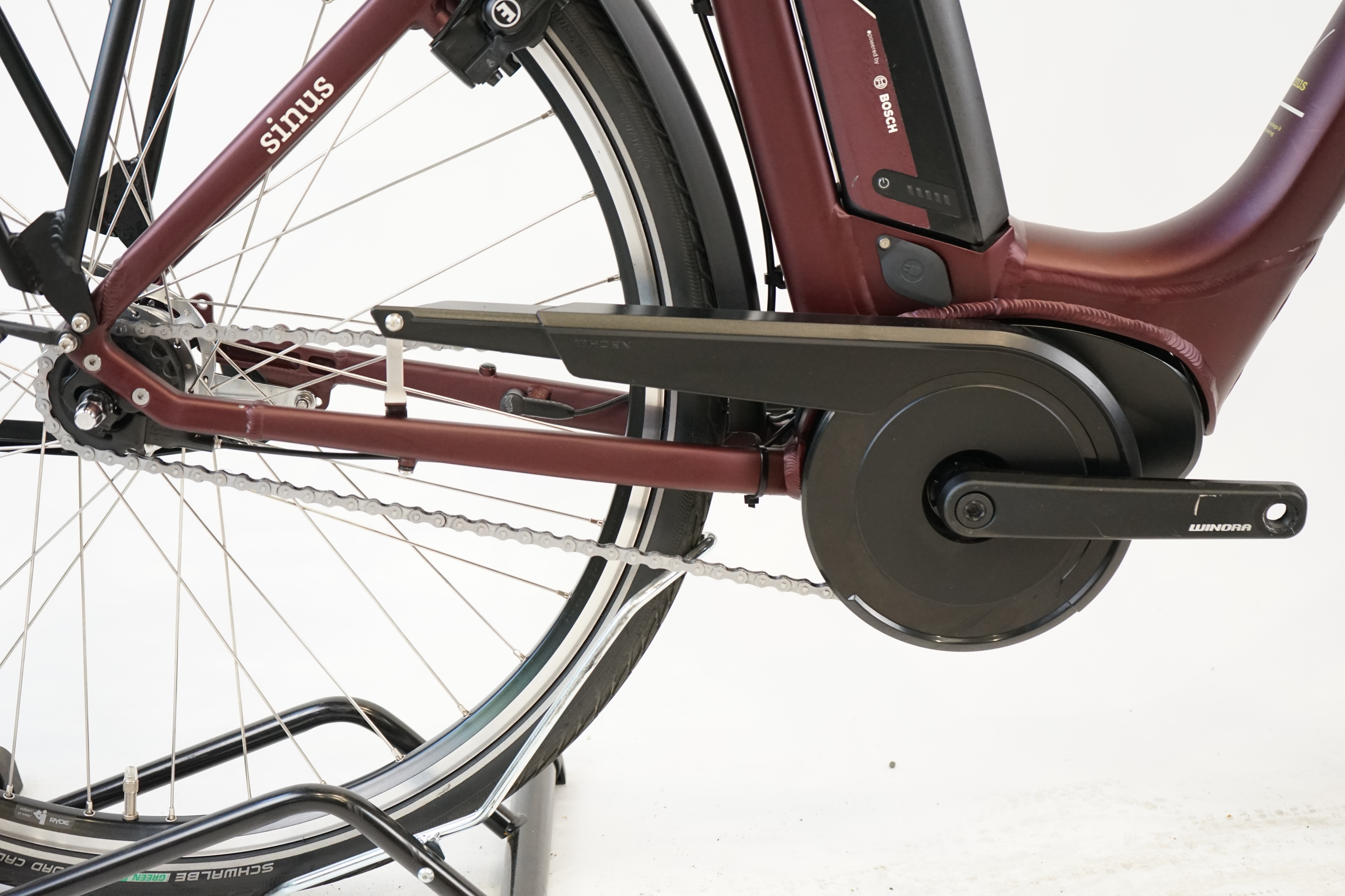 Winora Sinus Tria N7 eco 2021 - City E Bike - 400 Wh - Tiefeinsteiger