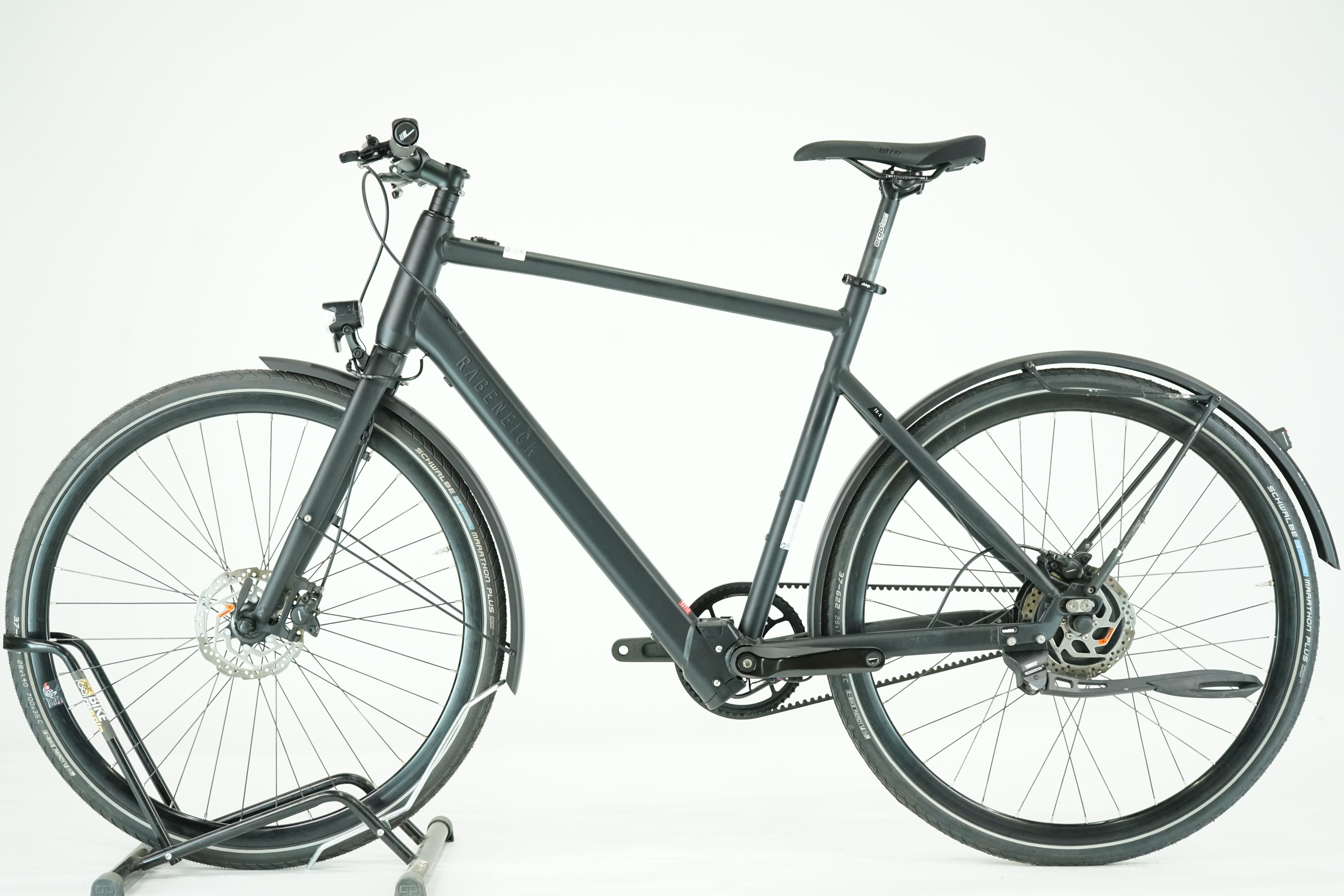 RABENEICK TX-E 2022 - Singlespeed E Bike - 252 Wh - Diamant - 28 Zoll