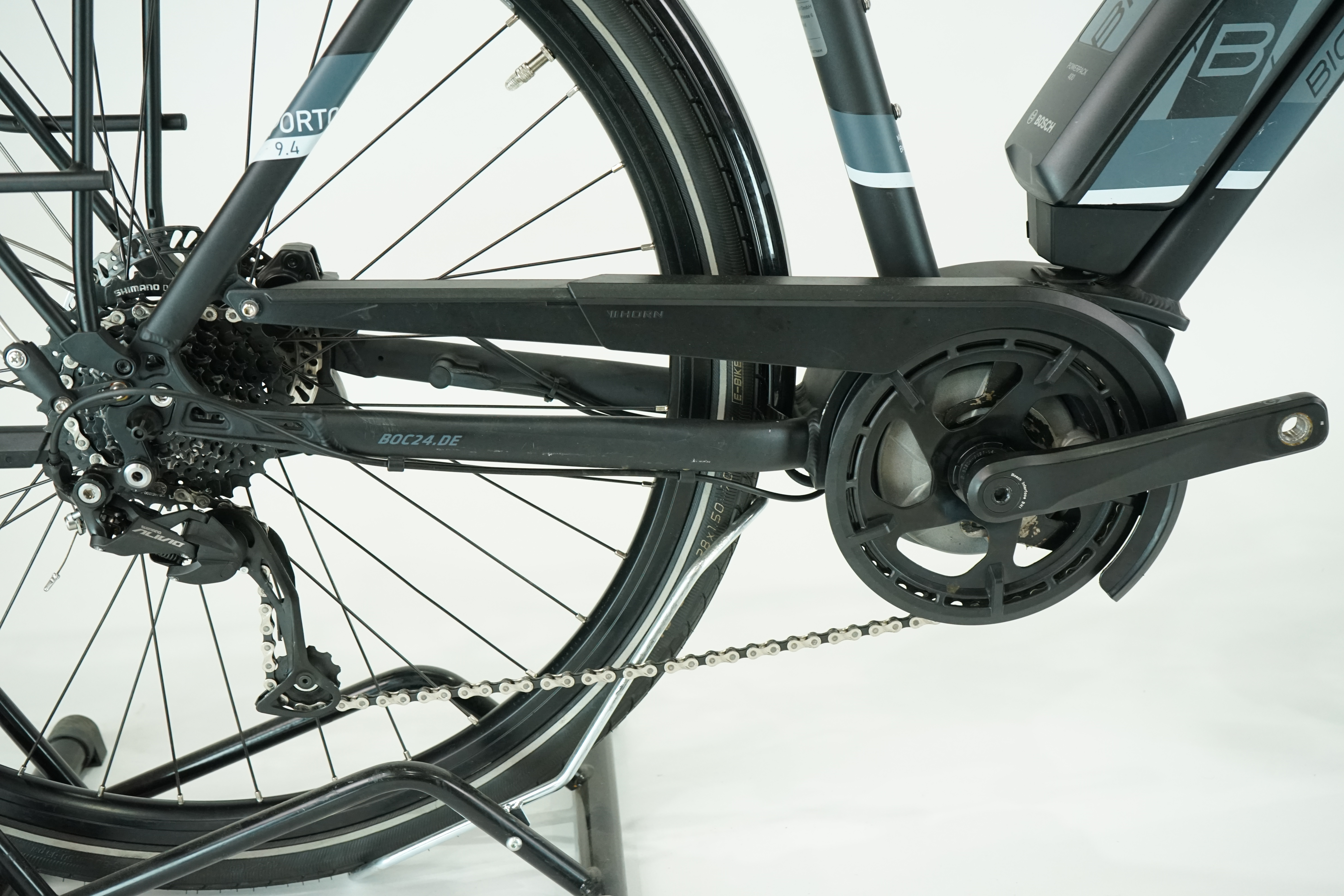 BICYCLES Porto 9.4 2020 - Trekking E Bike - 400 Wh - Diamant - 28 Zoll