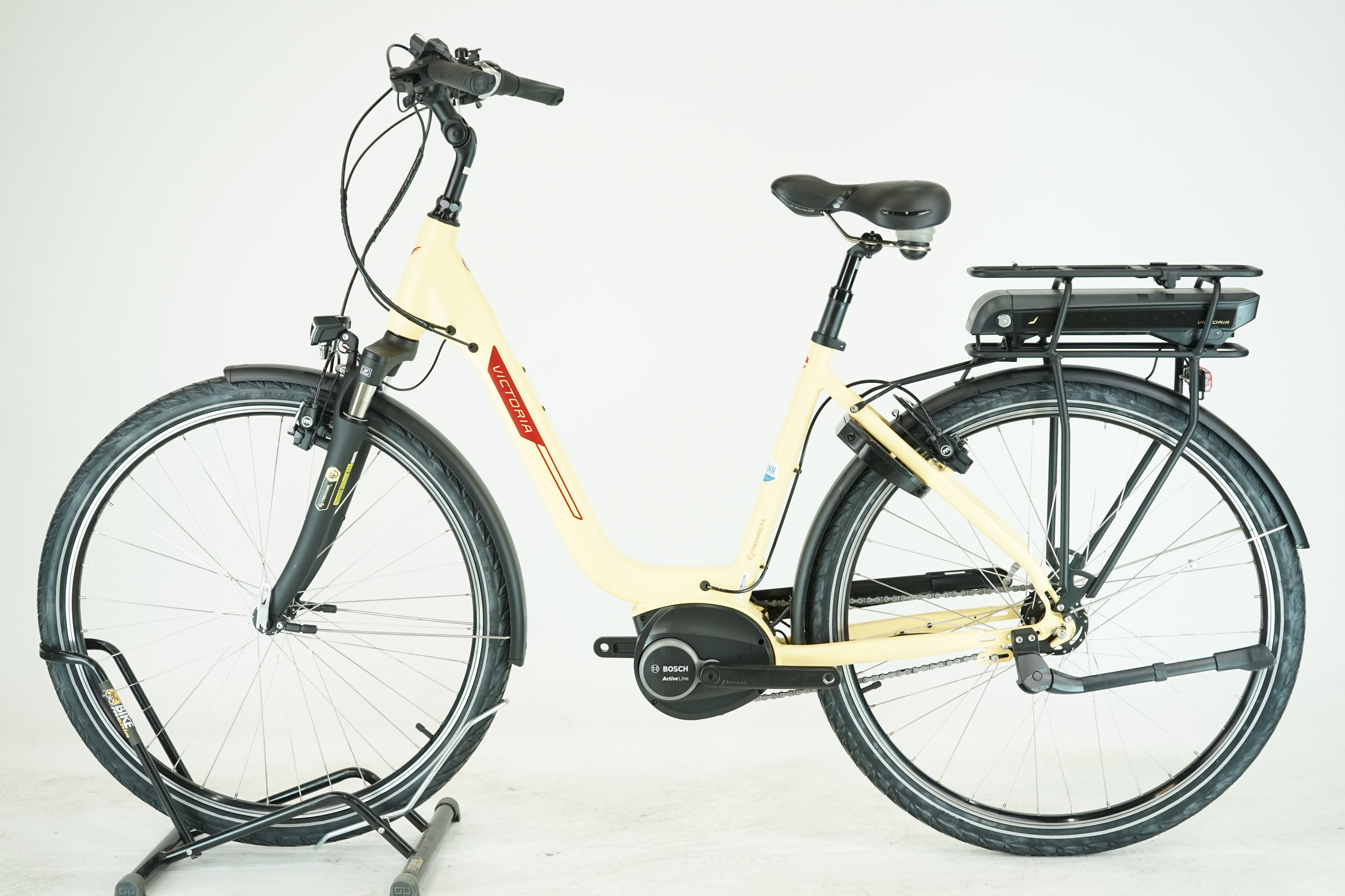 Victoria eTrekking 5.6 Deep 2022 - Trekking E Bike - 300 Wh - Rücktritt - Tiefeinstieg