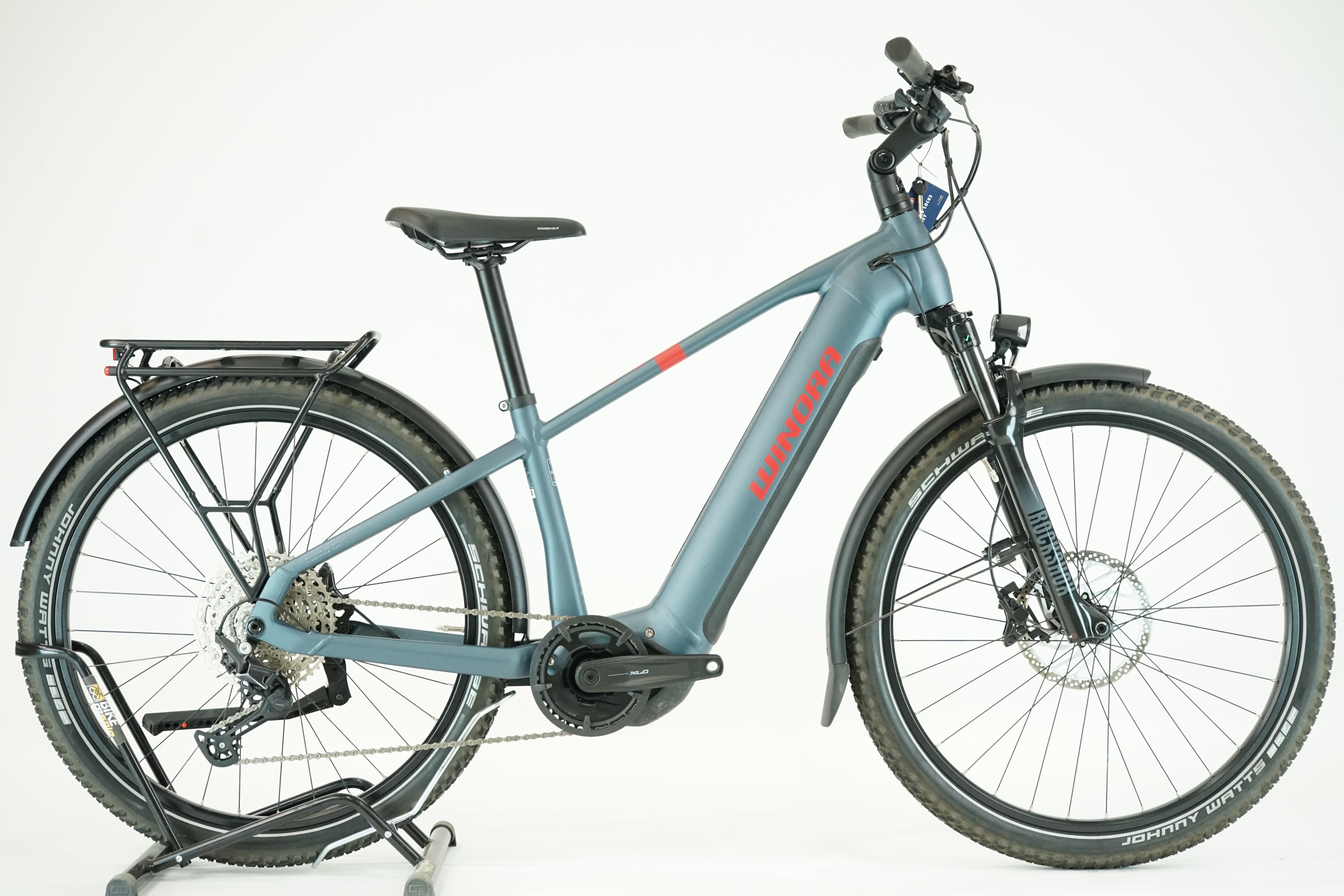 WINORA Yucatan X12  2024 - Trekking E Bike - 720 Wh - Diamant - 27,5 Zoll