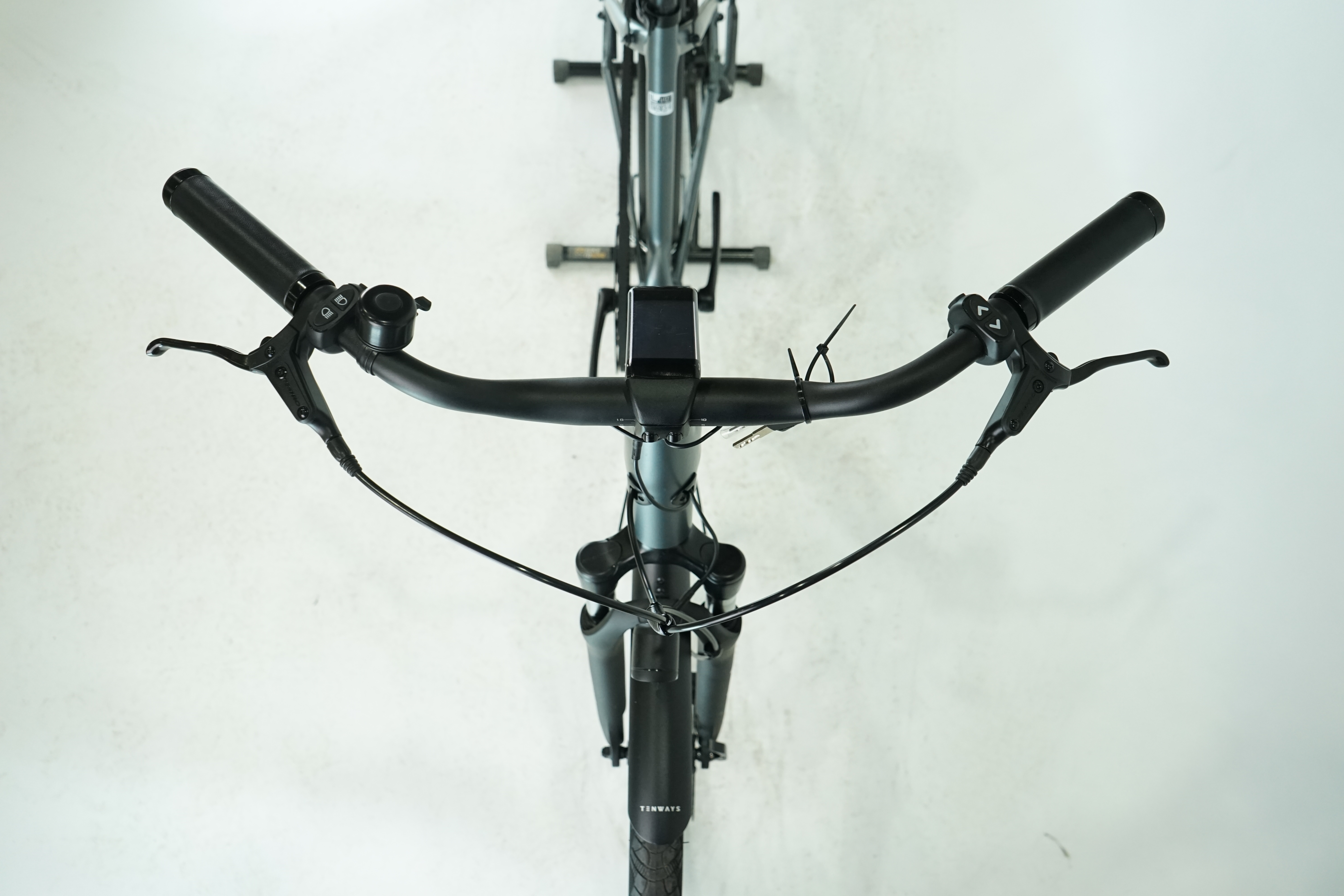 Tenways CGO800S 2021 - City E Bike - 374 Wh - Riemen - Tiefeinstieg