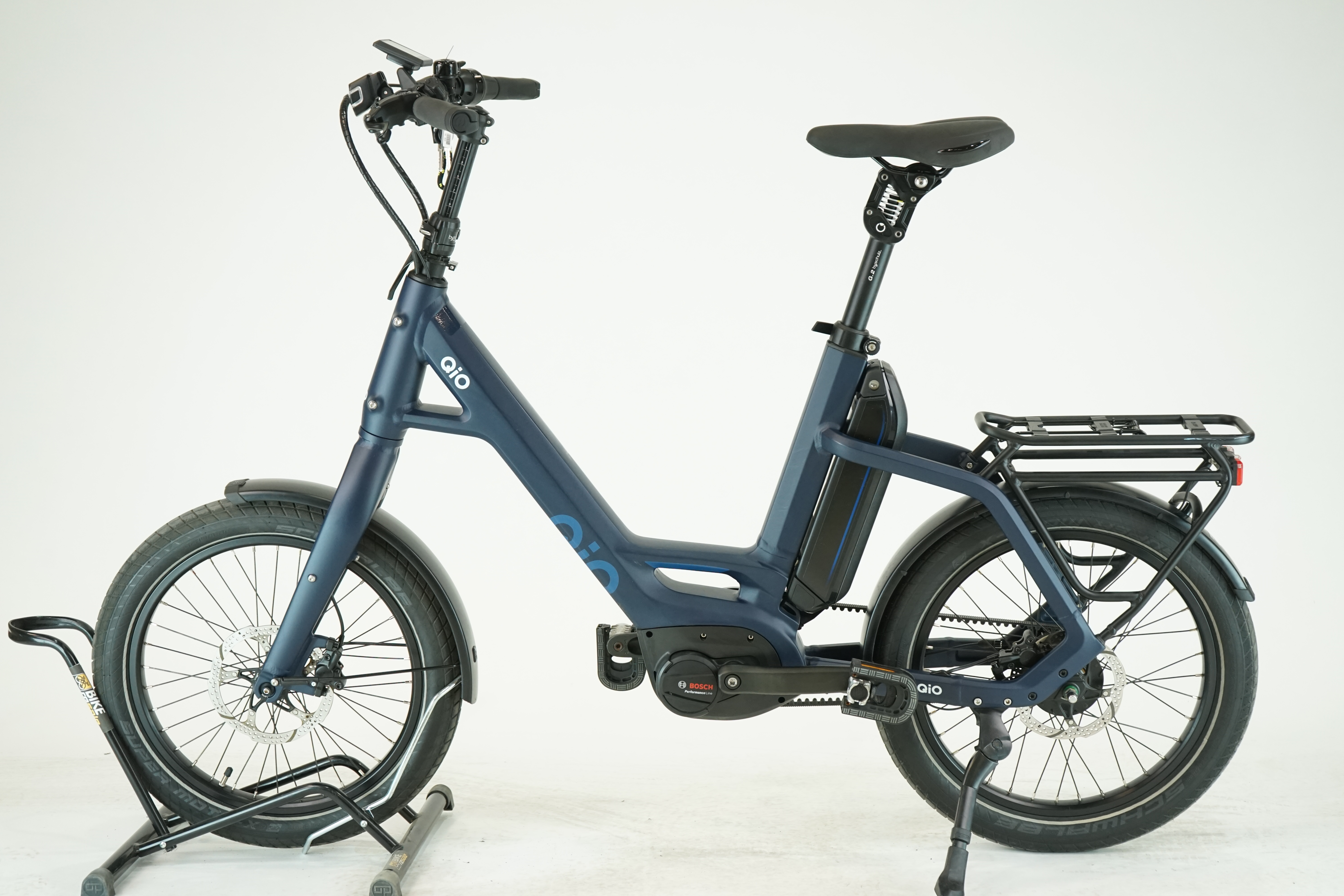 QIO Eins P-5 2023 - Kompakt E Bike - 545 Wh - Riemen - 20 Zoll