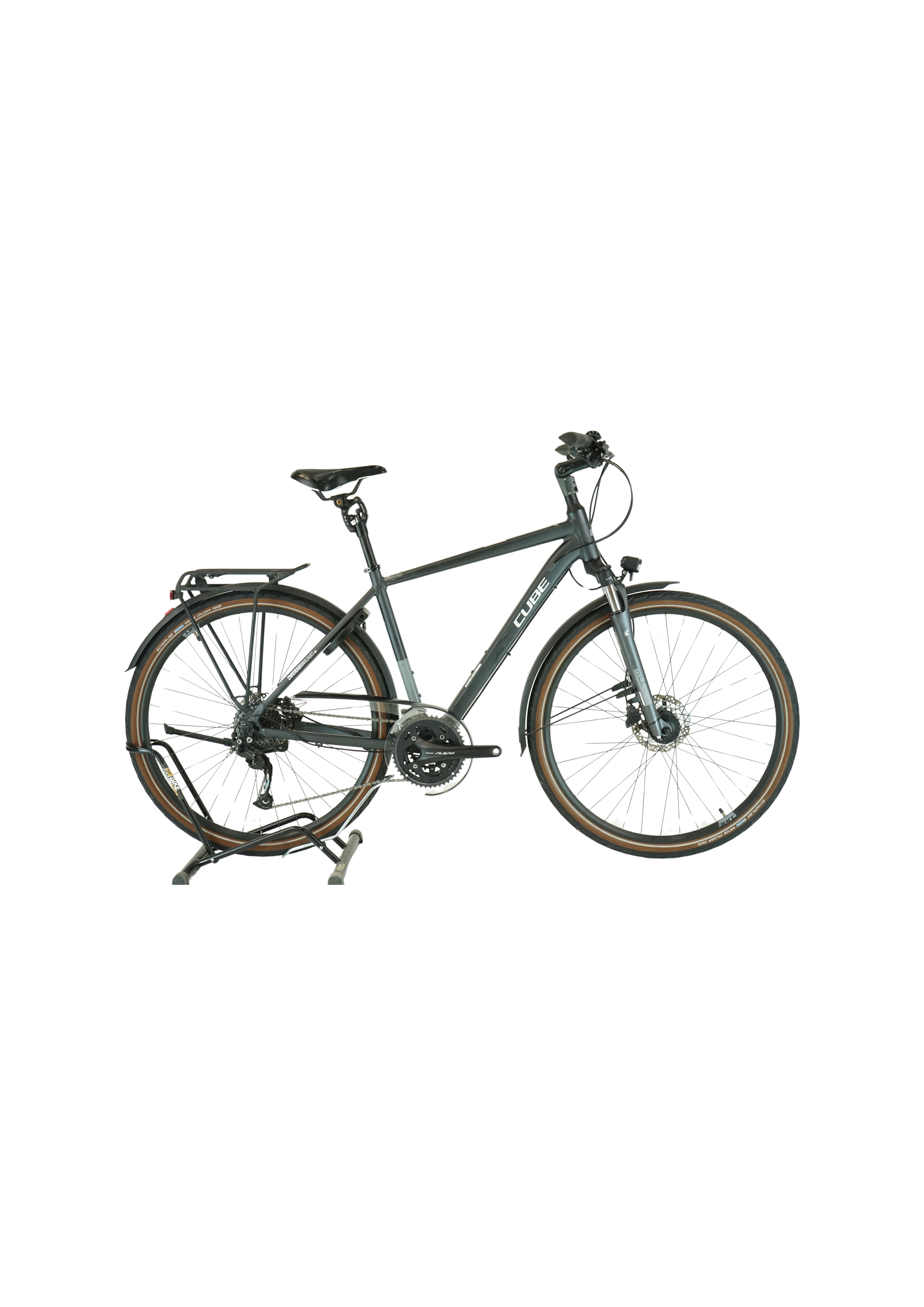cube trekking rad foto eines cube trekking fahrrad