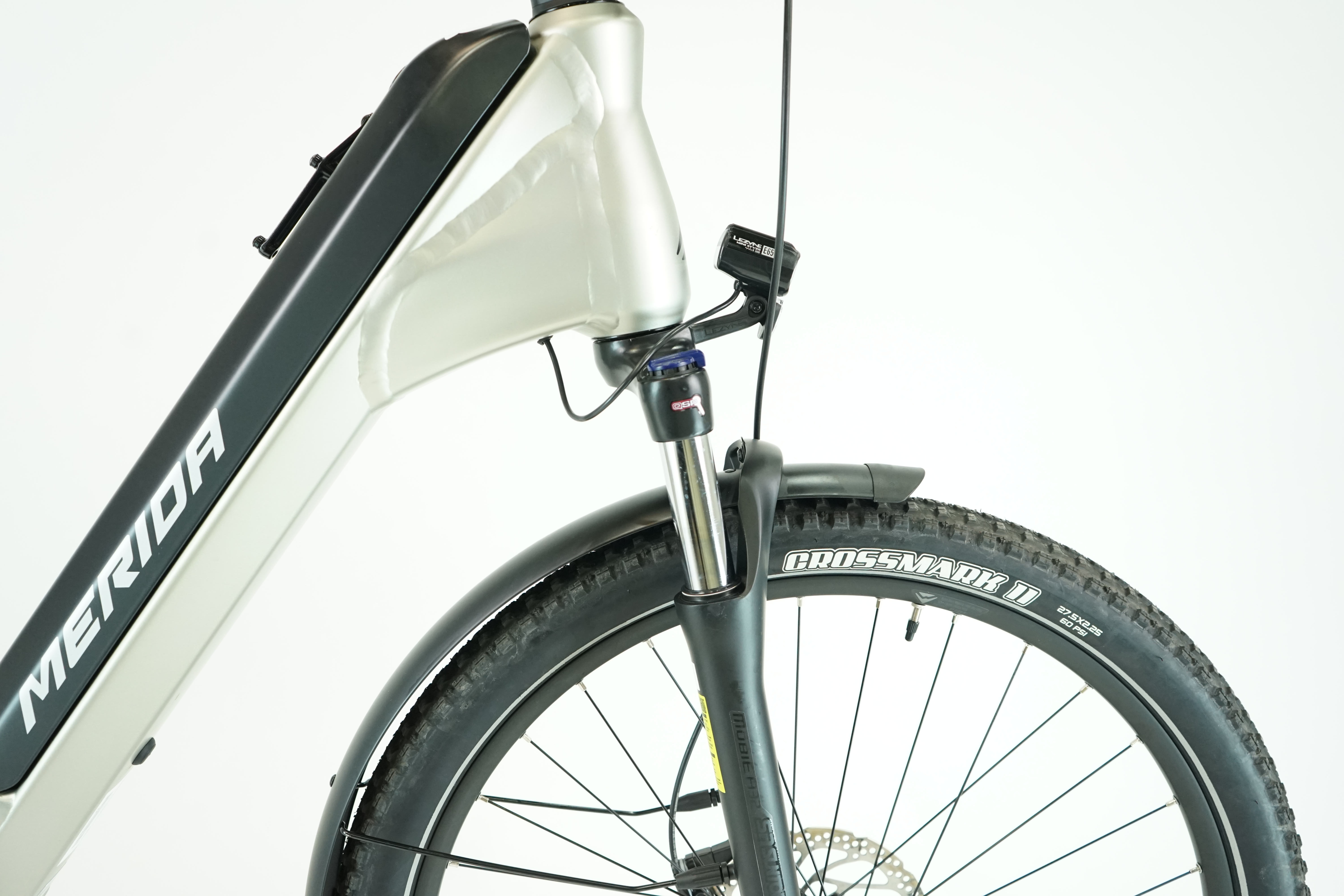 MERIDA eSpresso CC XT-Edition EQ 2023 - Trekking E Bike - 630 Wh - Tiefeinsteiger - 27,5 Zoll