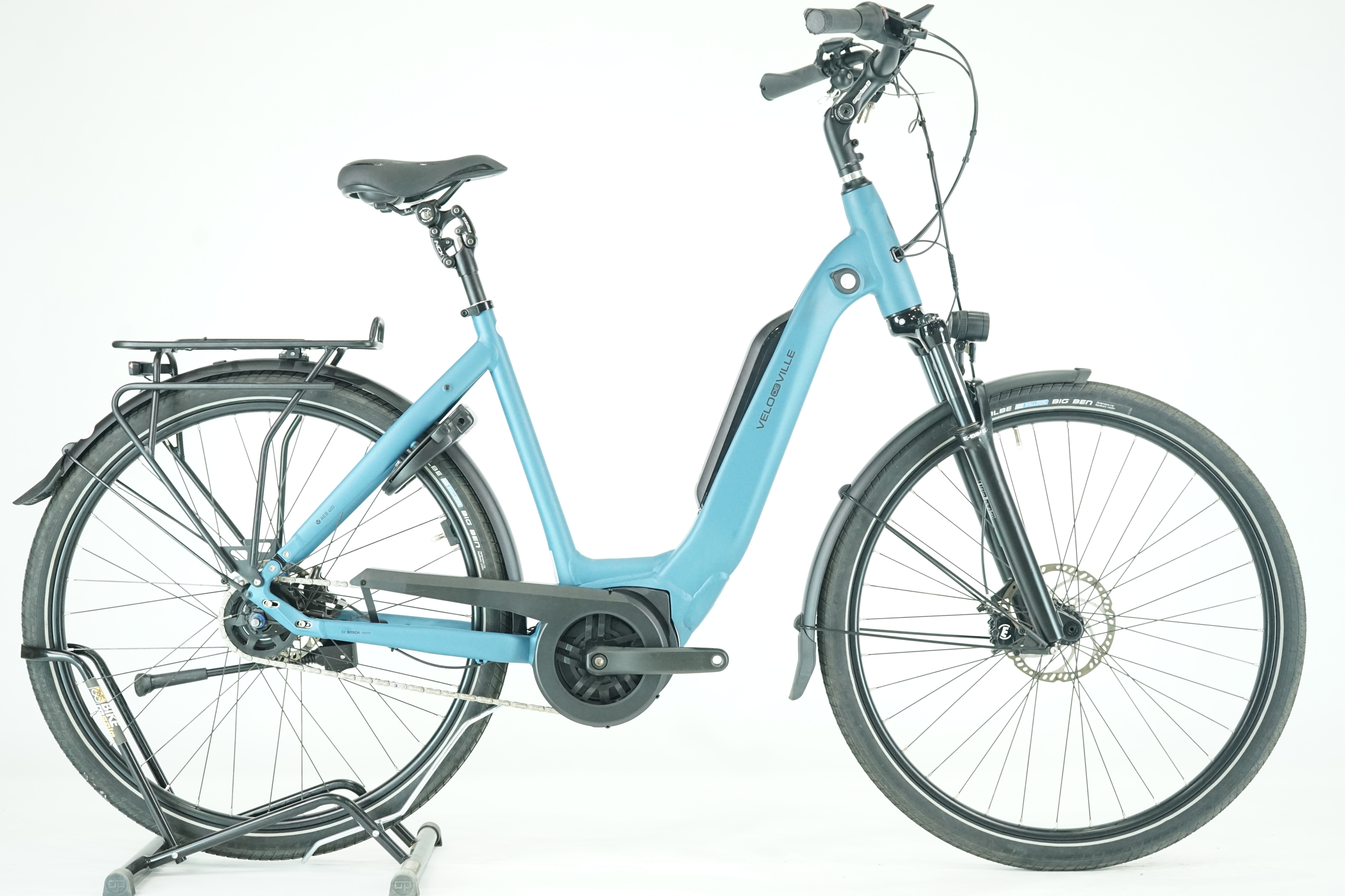 VELO DE VILLE AEB 400 2024 - City E Bike - 545 Wh - Tiefeinsteiger - 28 Zoll