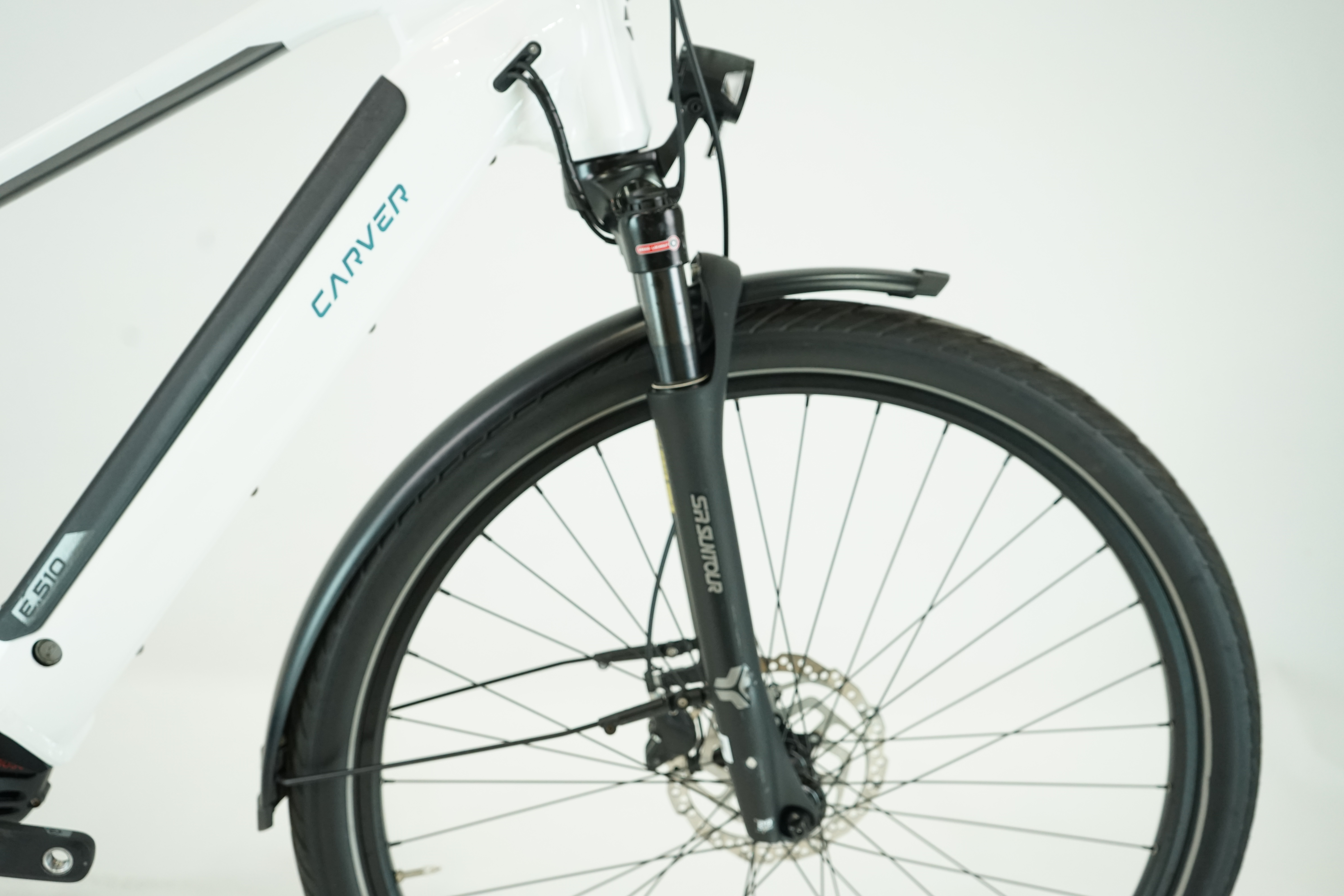 CARVER Route E.510 2024 - Trekking E Bike - 500 Wh - Damen Sport - 28 Zoll