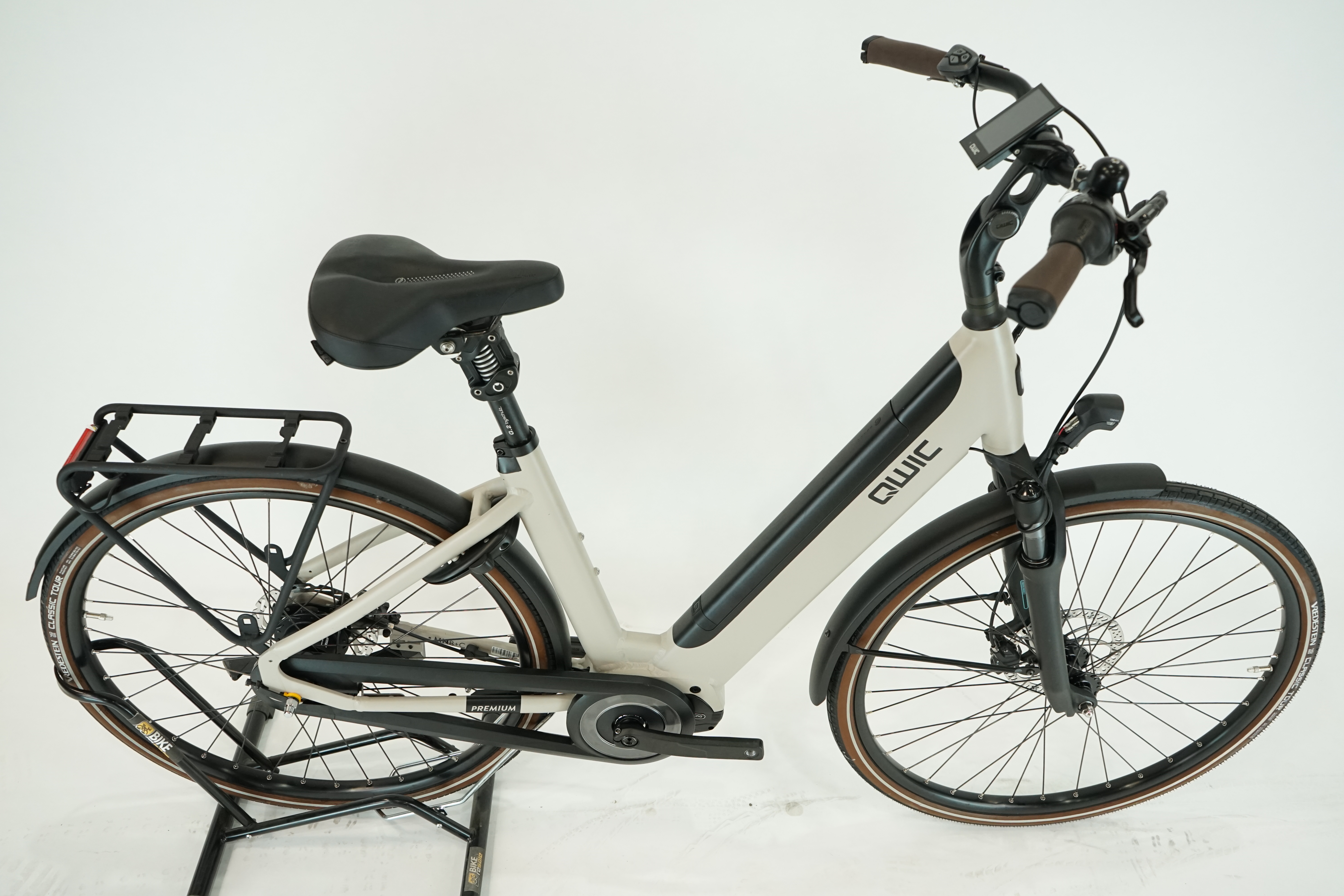 Qwic Premium iMN8+C 2022 - City E Bike - 540 Wh - Tiefeinsteiger 