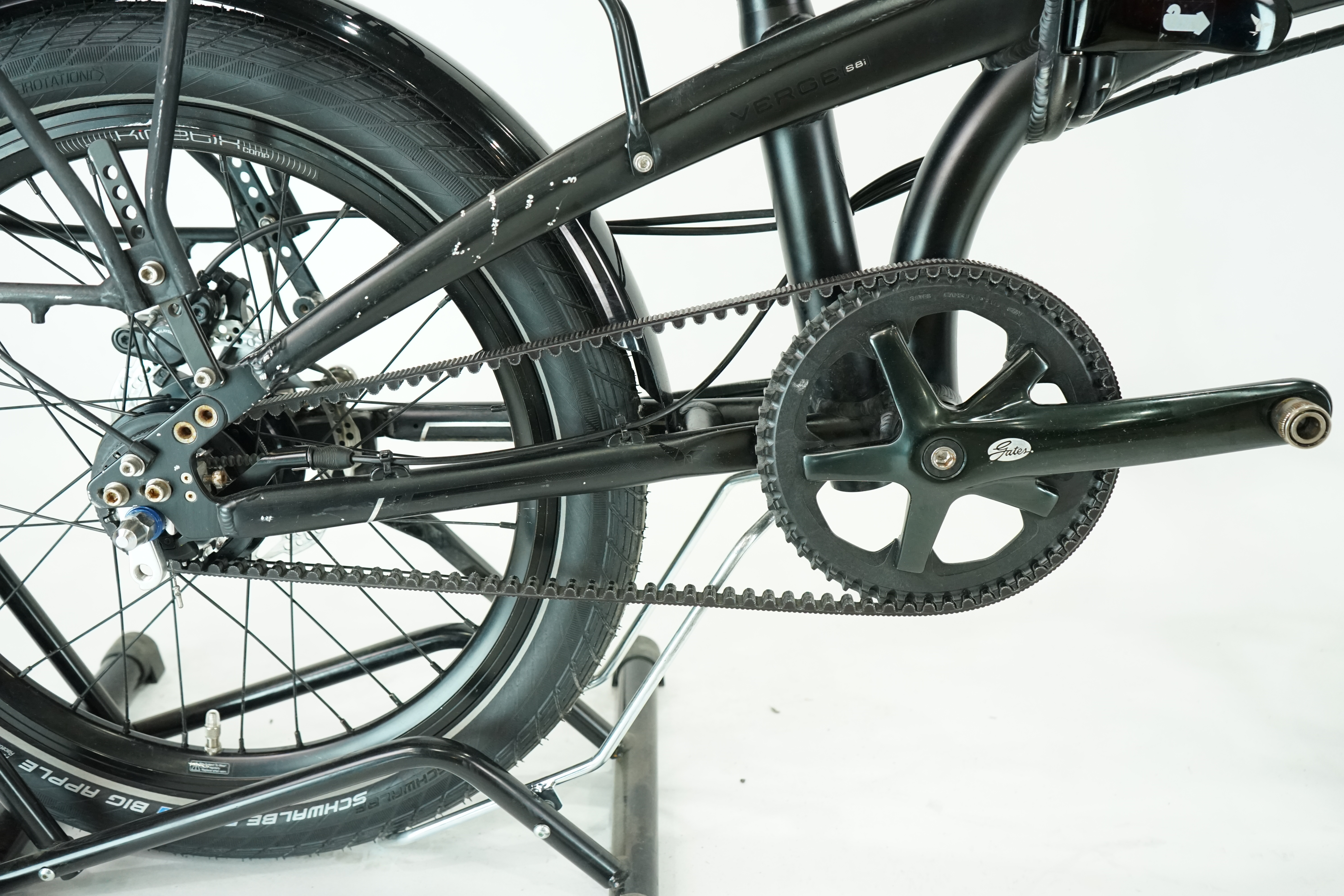 Tern Verge S8i 2020 - Klappprad - Riemen - 20 Zoll