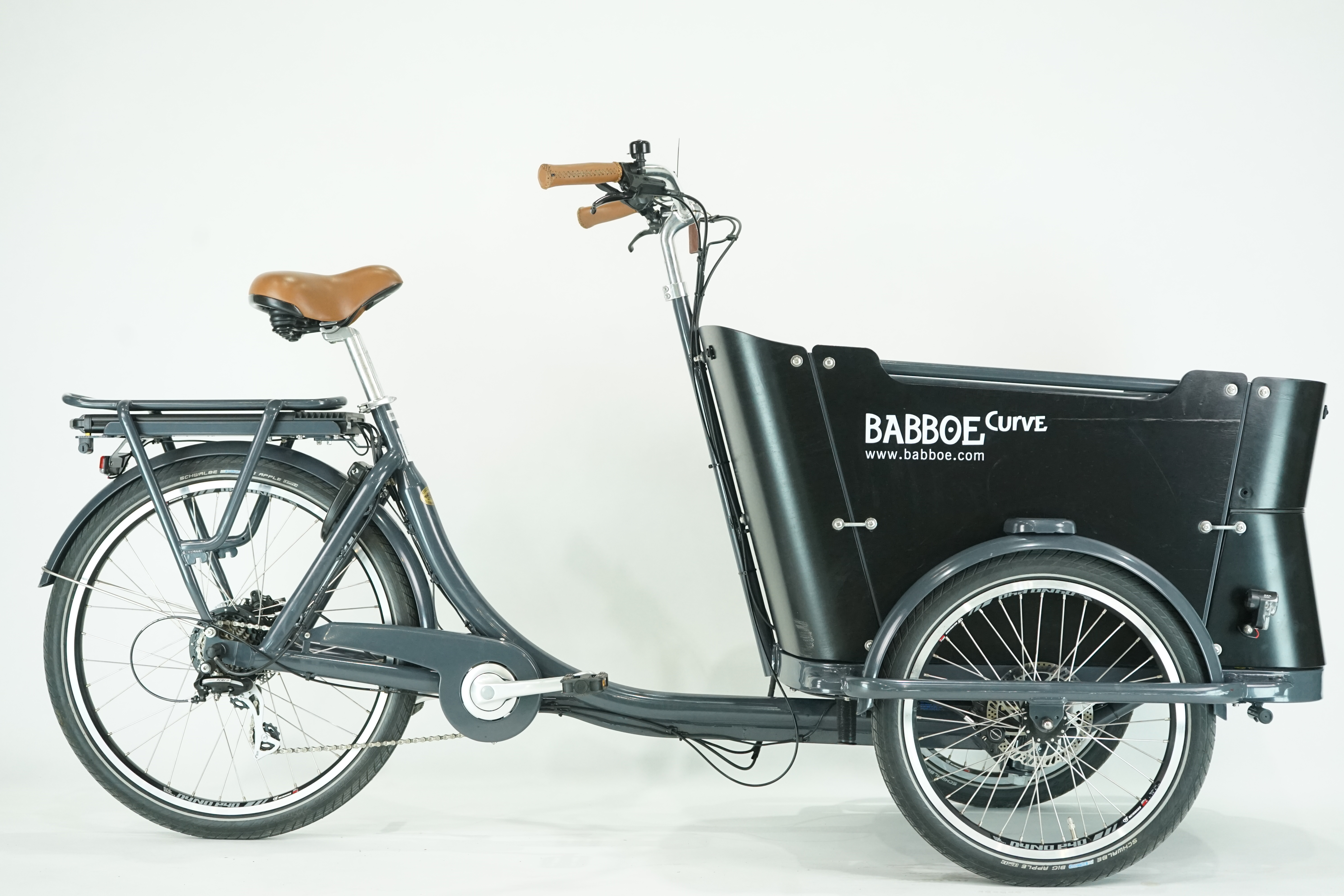 Babboe Curve E 2022 - E Lastenrad - 450 Wh - 20/26 Zoll
