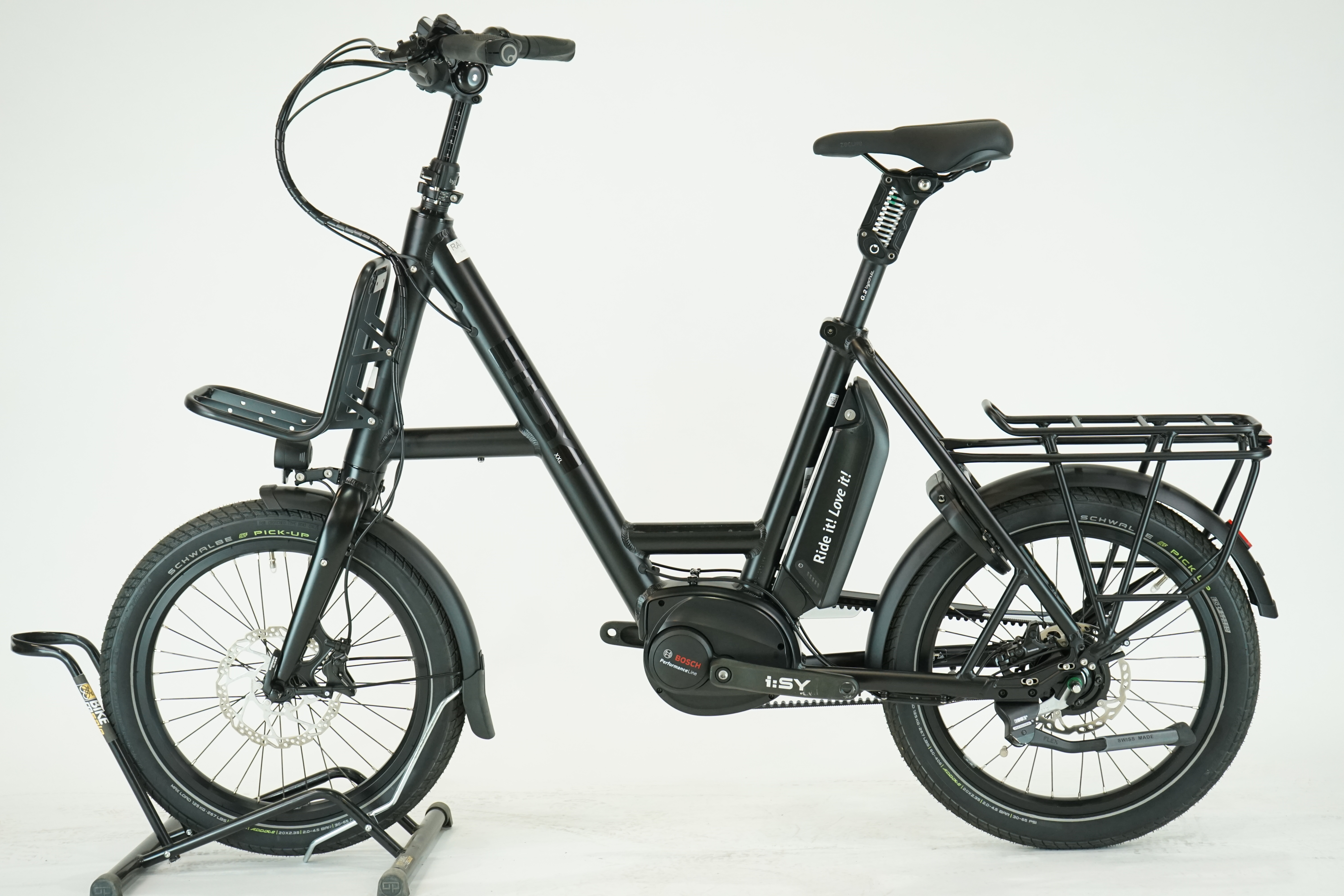 I:SY N3.8 ZR Comfort 2023 - City Kompakt E Bike - 500 Wh - Riemen - 20 Zoll