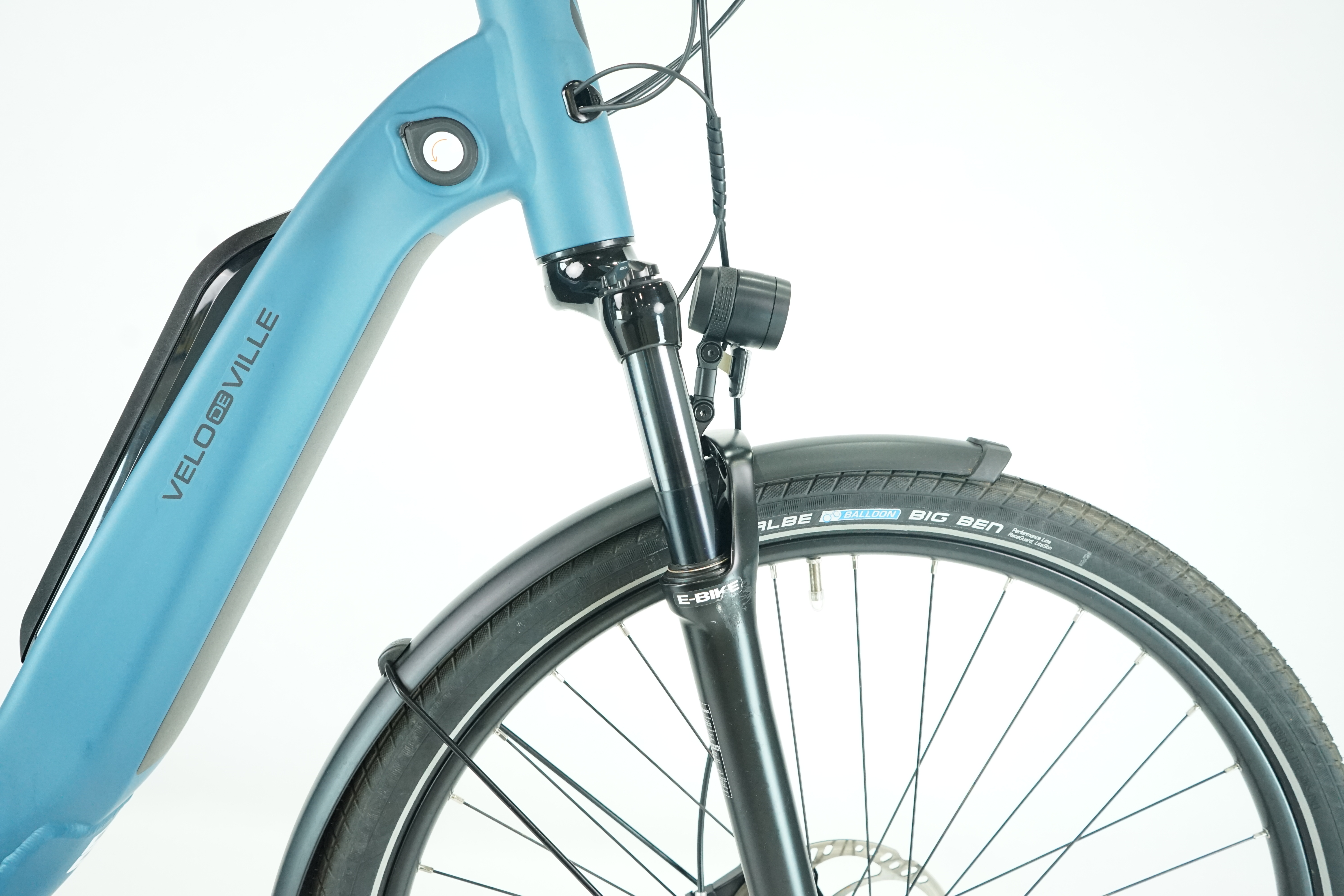 VELO DE VILLE AEB 400 2024 - City E Bike - 545 Wh - Tiefeinsteiger - 28 Zoll