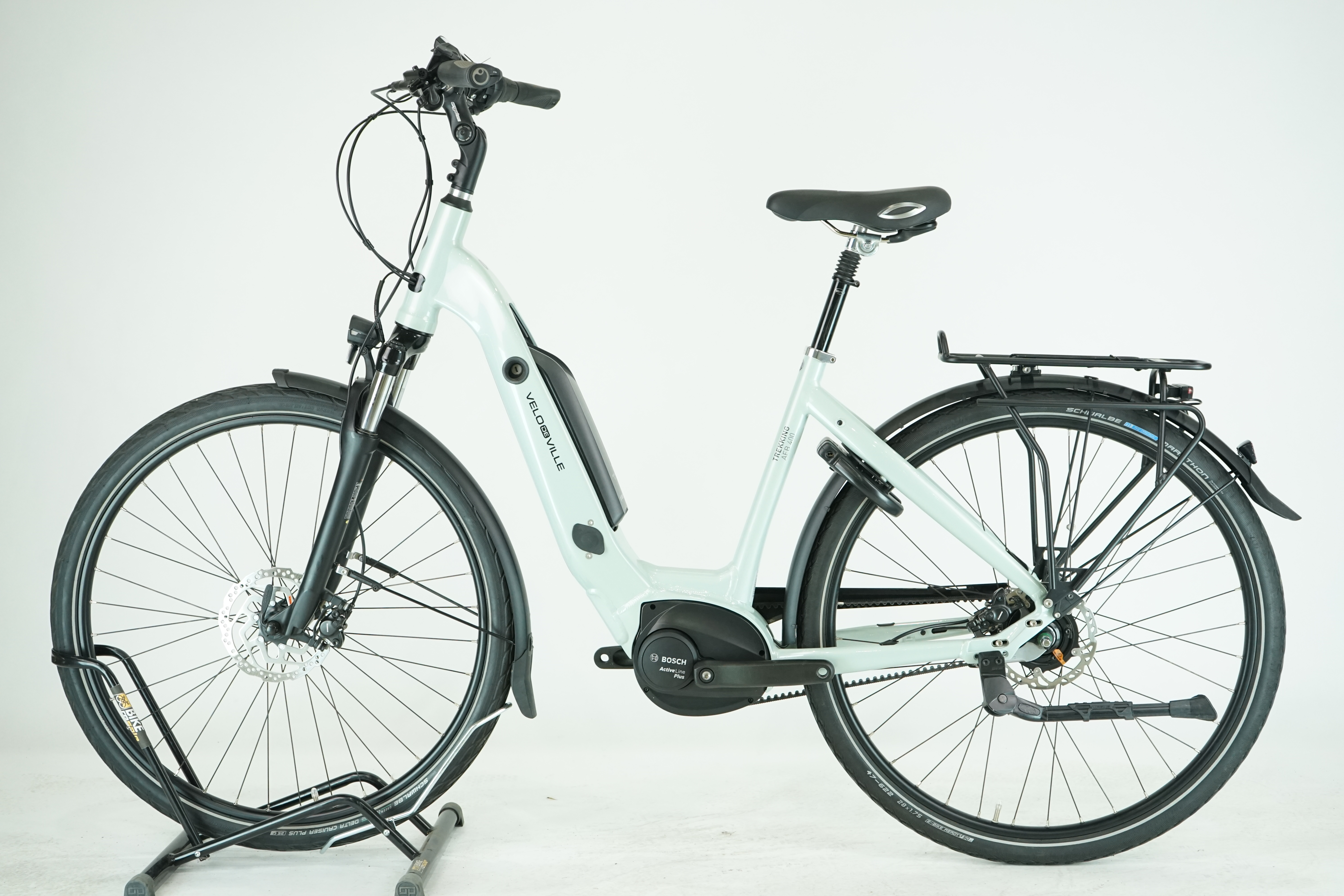 Velo de Ville AEB400 2022 - City E Bike - 500 Wh - Riemen - Rücktritt - Tiefeinstieg