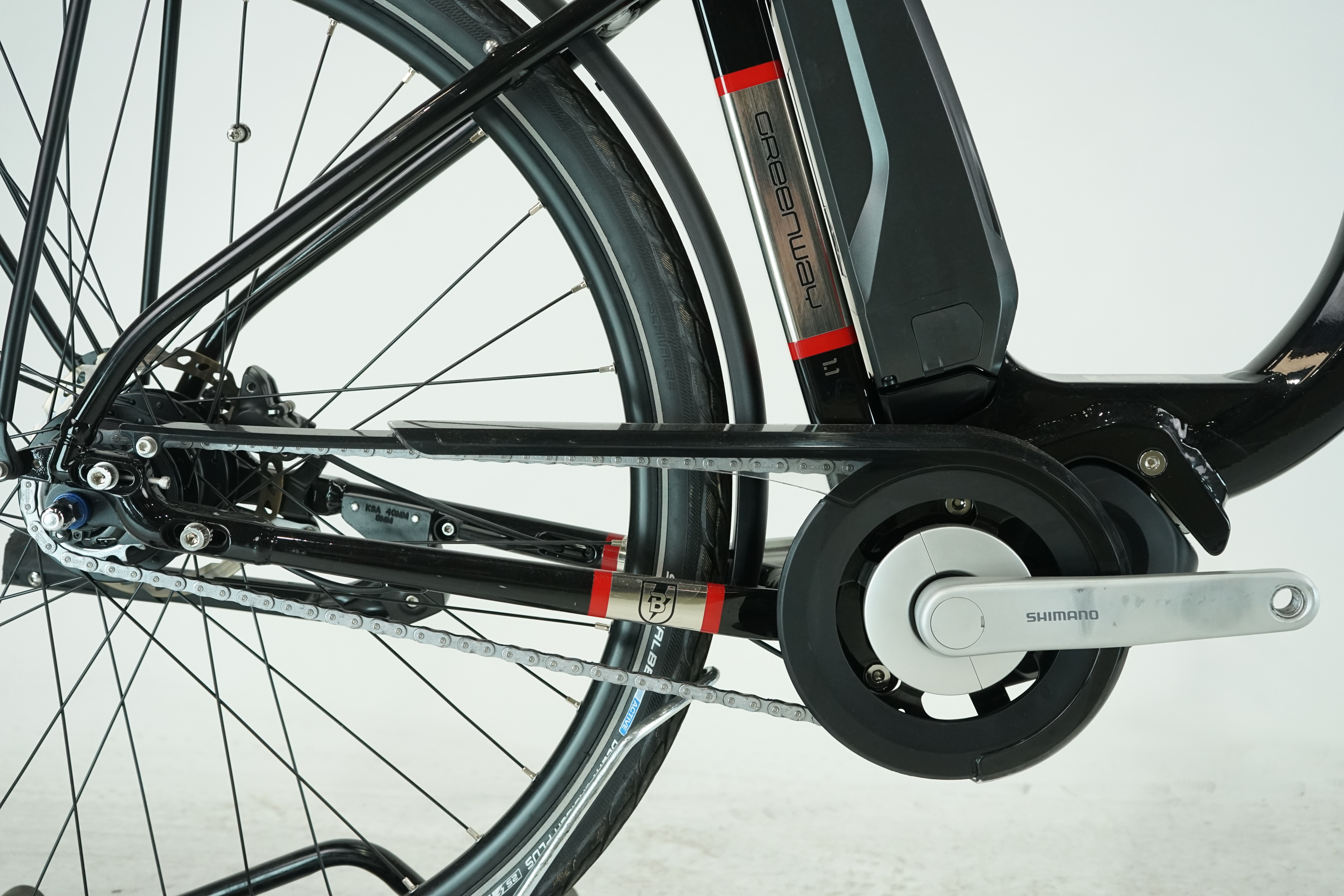 breezer Greenway + IG LS 1.1 2020 - City E Bike - 418 Wh - Tiefeinstieg