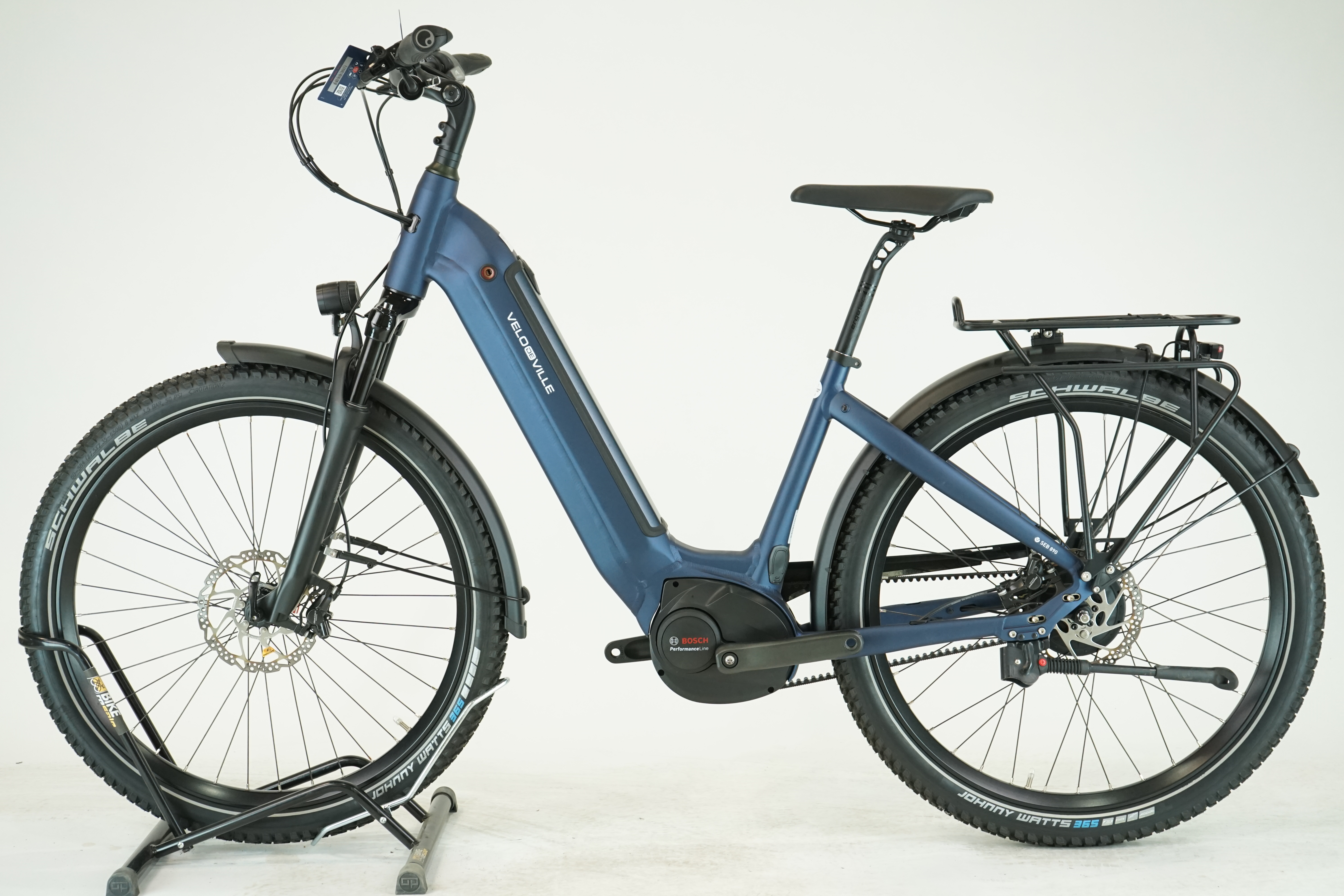 Velo de Ville SEB 890 SUV 2023 - All Terrain E Bike - Riemen - 27,5 Zoll - Tiefeinstieg