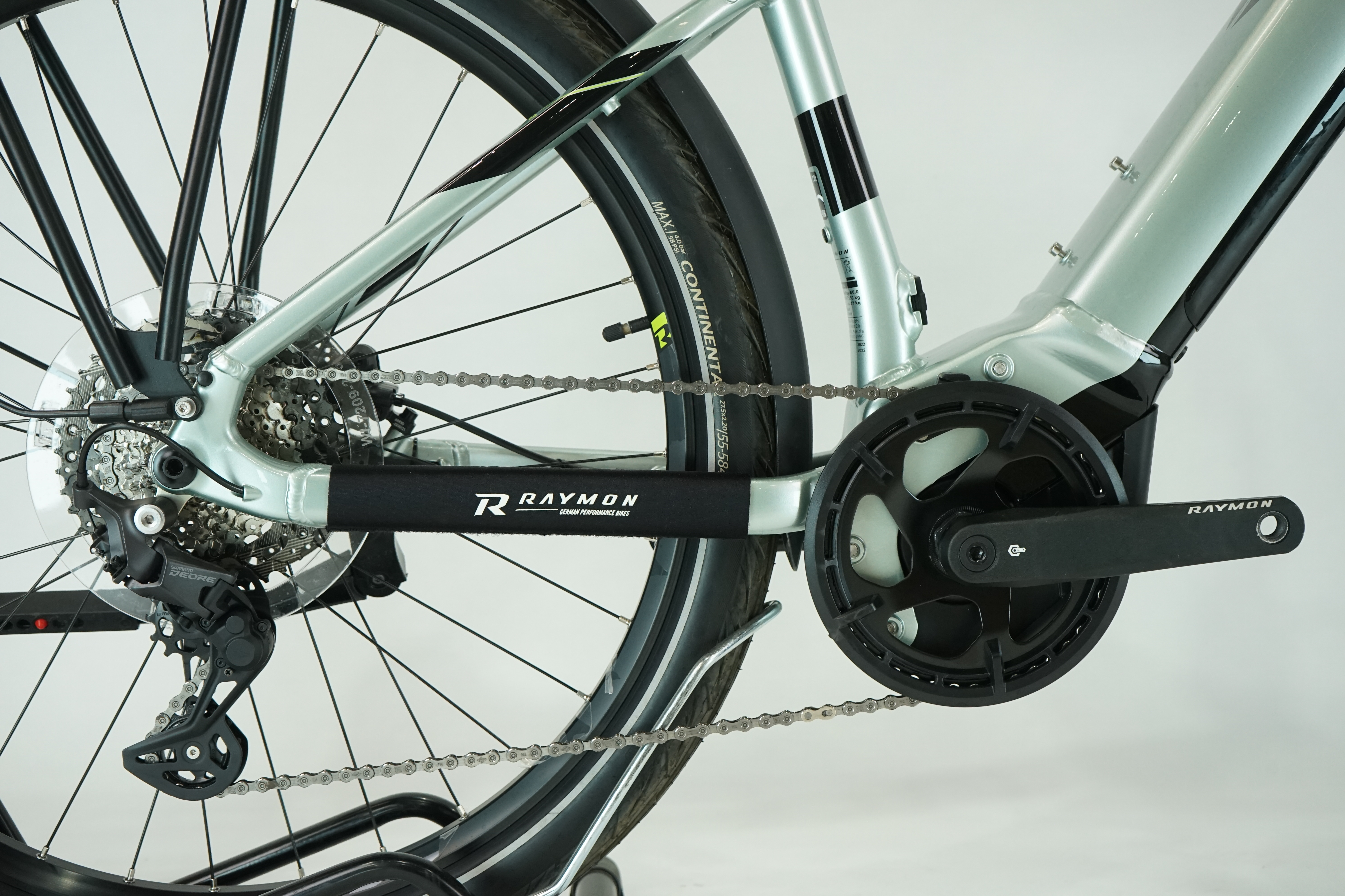 R Raymon TourRay E 6.0 DEORE 2022 - Trekking E Bike - 630 Wh - Diamant 