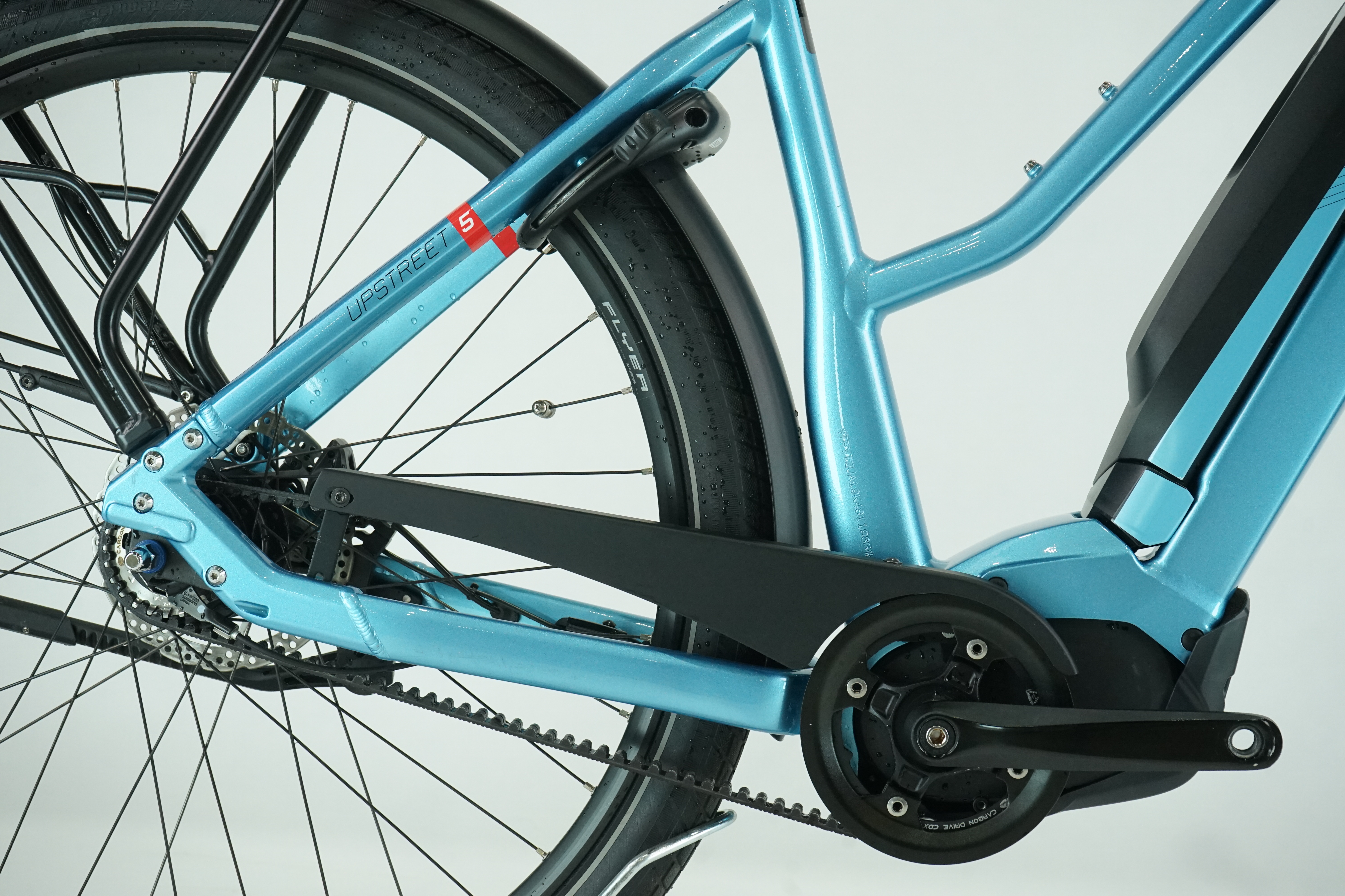 Flyer Upstreet 5 7.03 2021 - City E Bike - 600 Wh - Riemen - Damen Sport